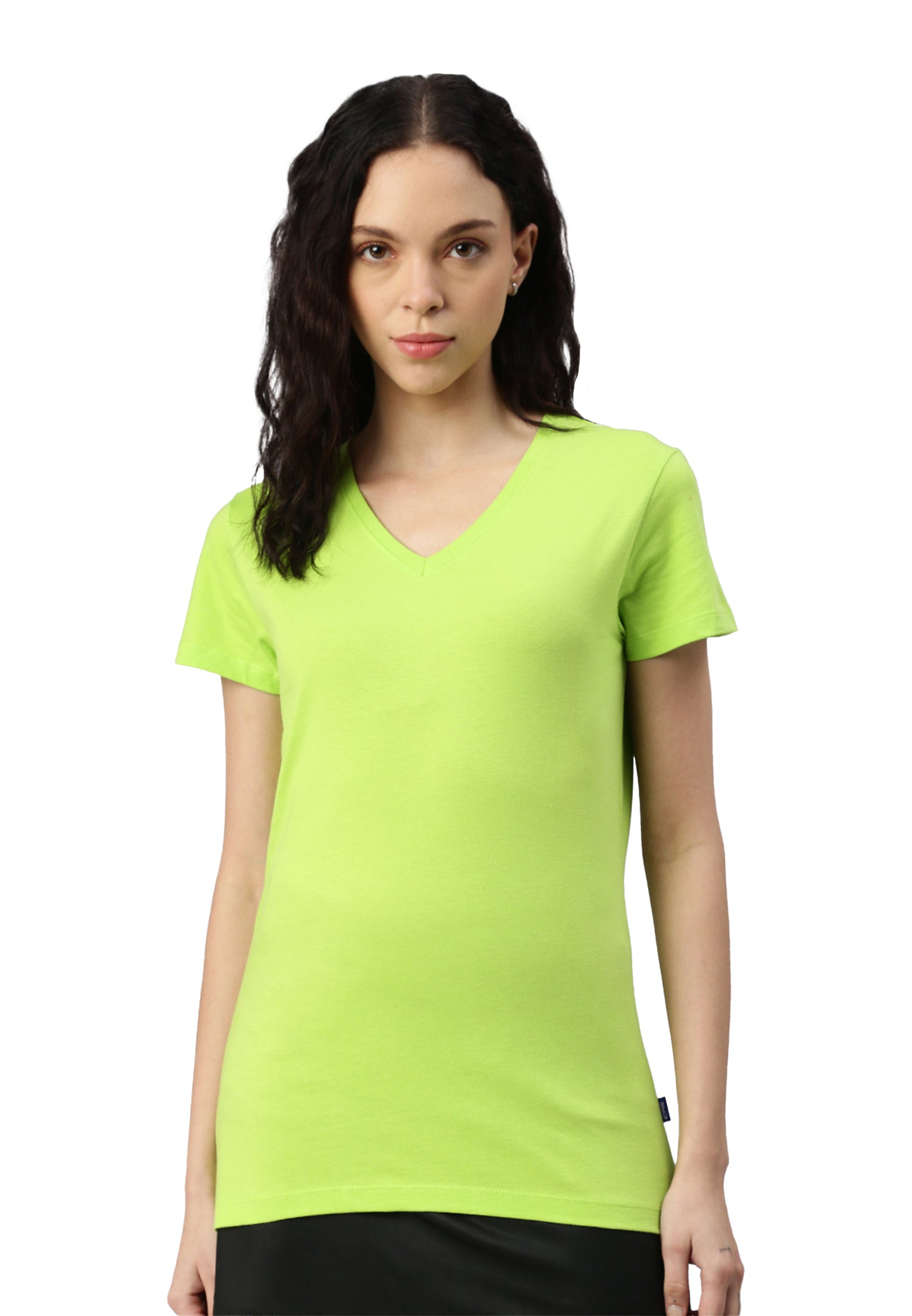 Switcher shirt Lady whale color/364 lime