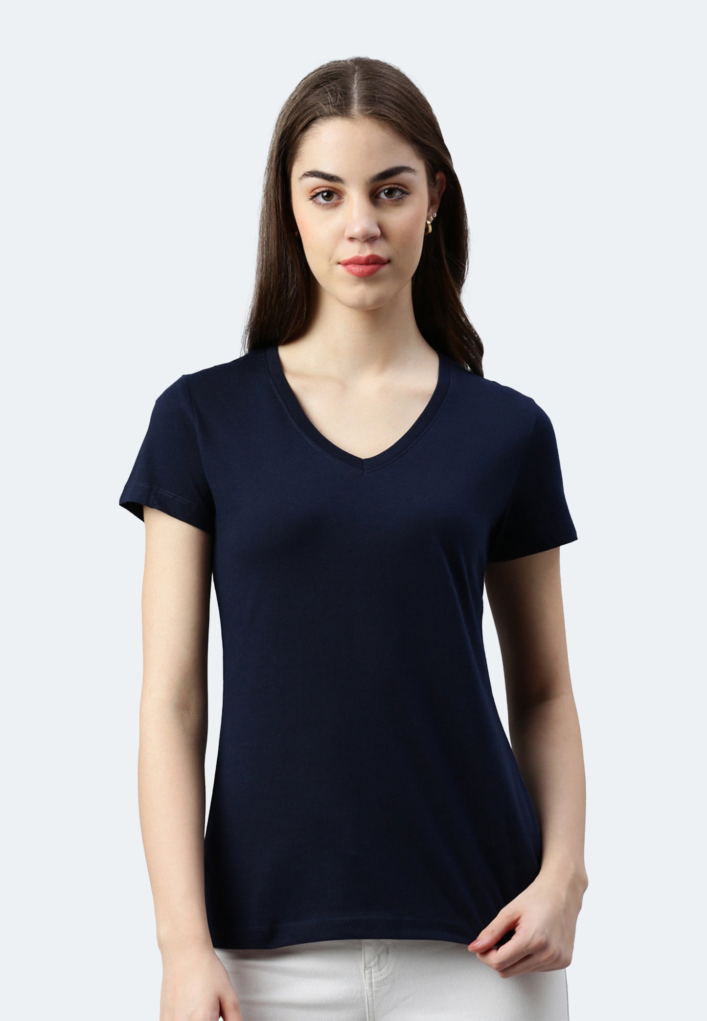 Switcher shirt Lady whale color/20 navy