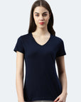 Switcher shirt Lady whale color/navy