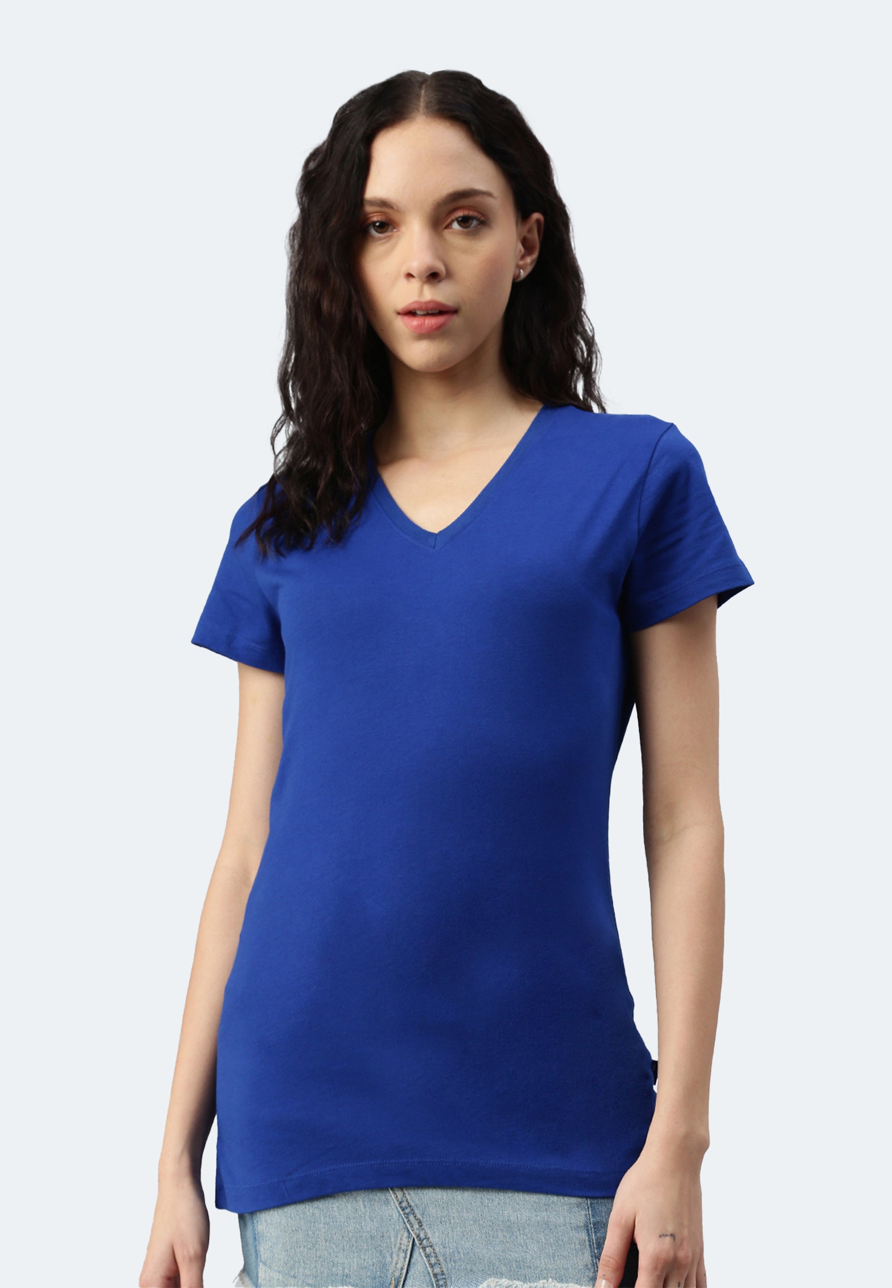Switcher shirt Lady whale color/ocean