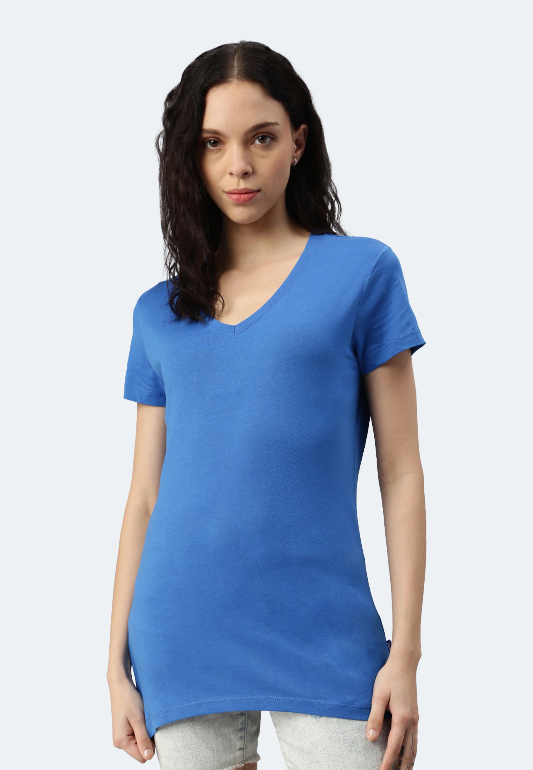 Switcher shirt Lady whale color/windows blue