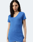 Switcher shirt Lady whale color/windows blue