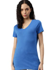 Switcher shirt Lady whale color/windows blue