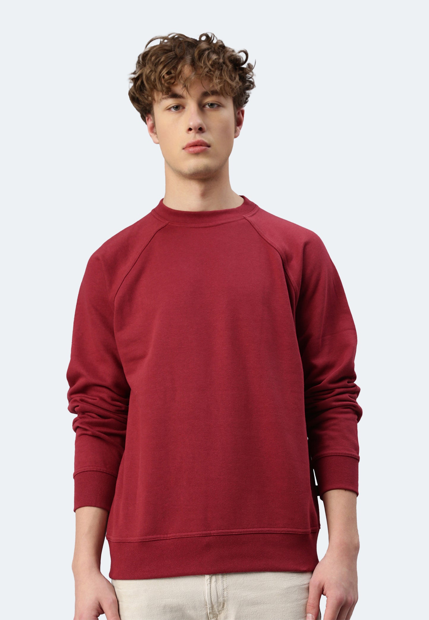 Switcher sweatshirt london color/158 burgundy