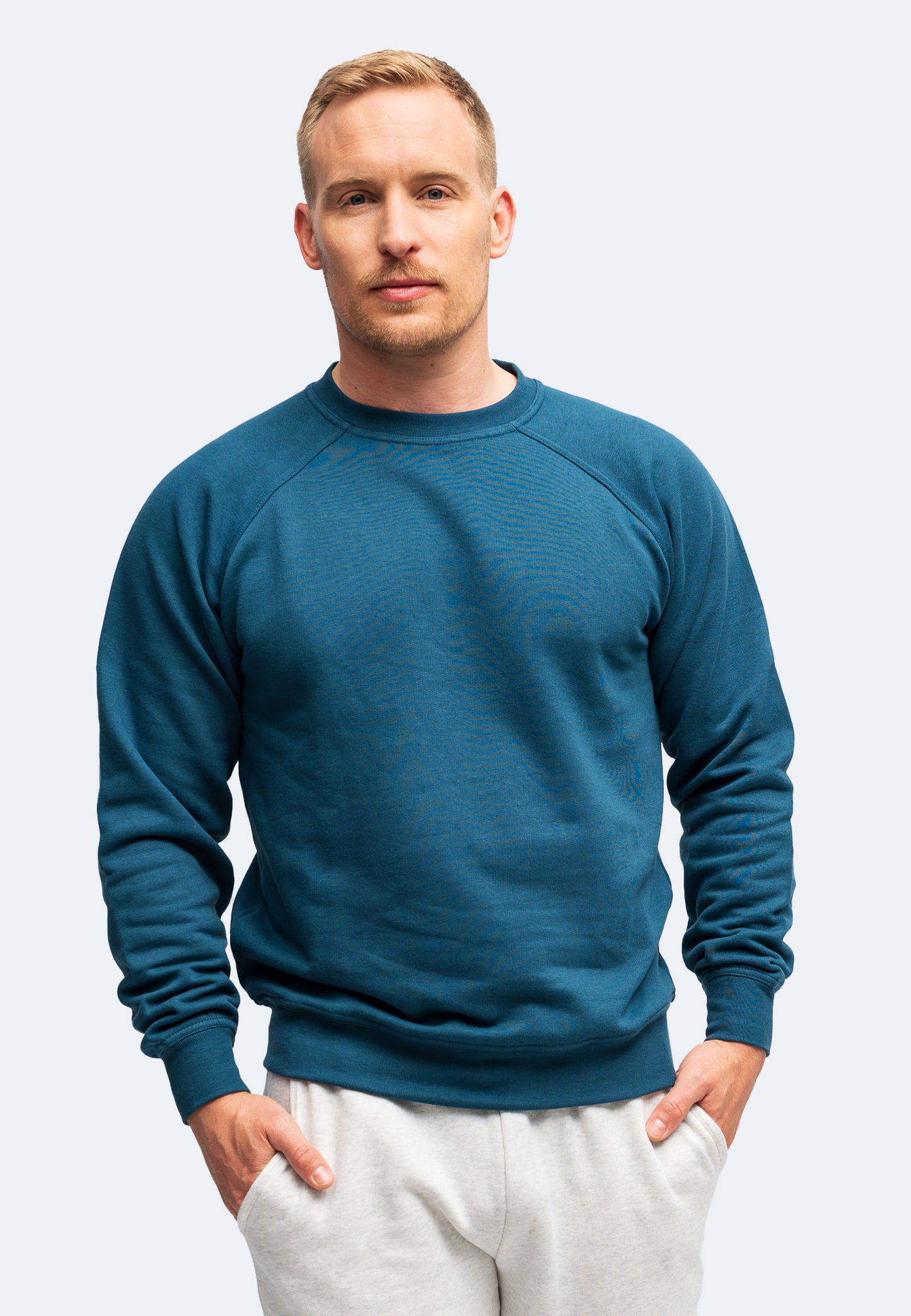 Switcher sweatshirt london color/245 petrol
