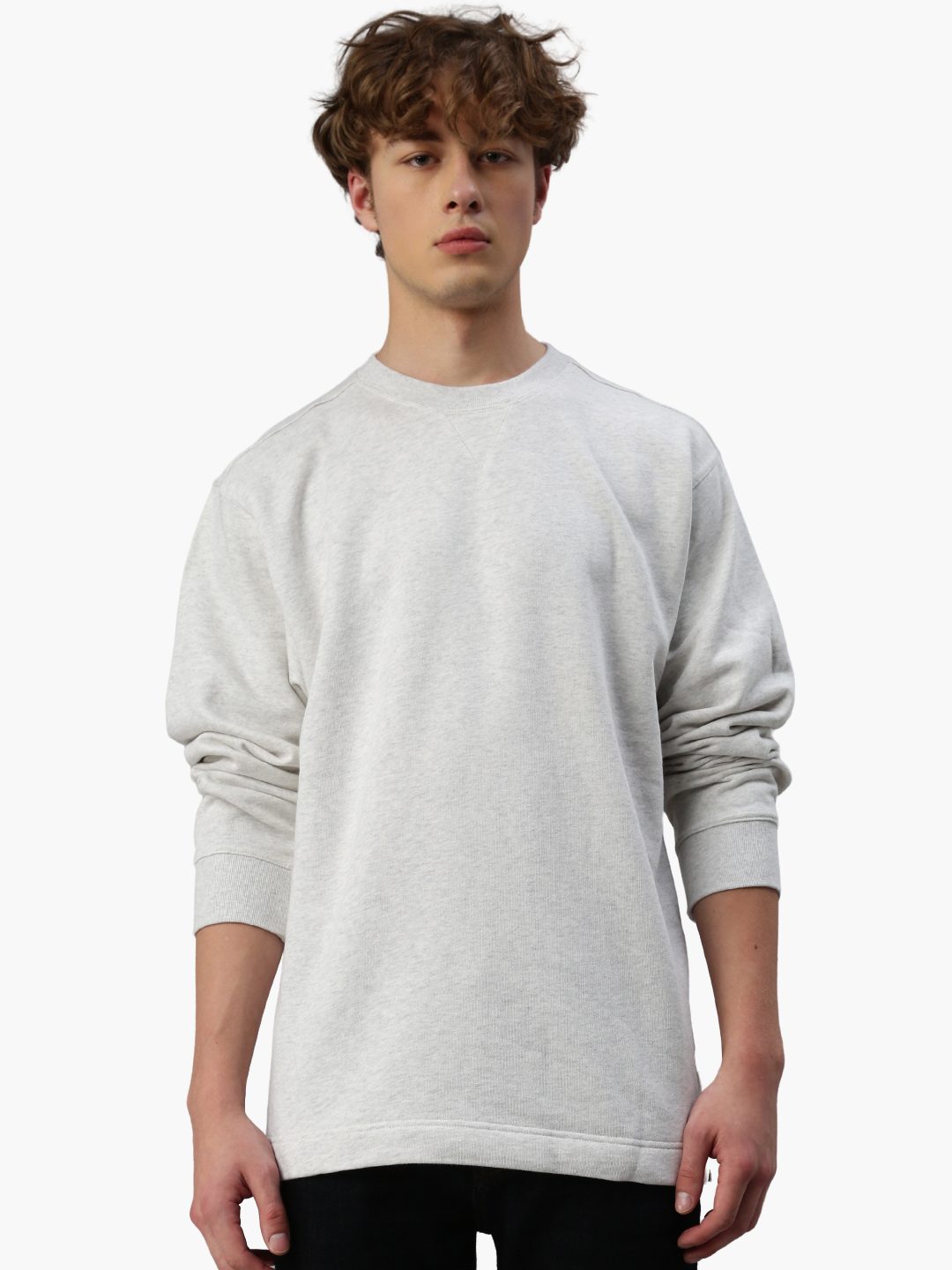 Switcher sweatshirt stockholm color/43 blanc chine