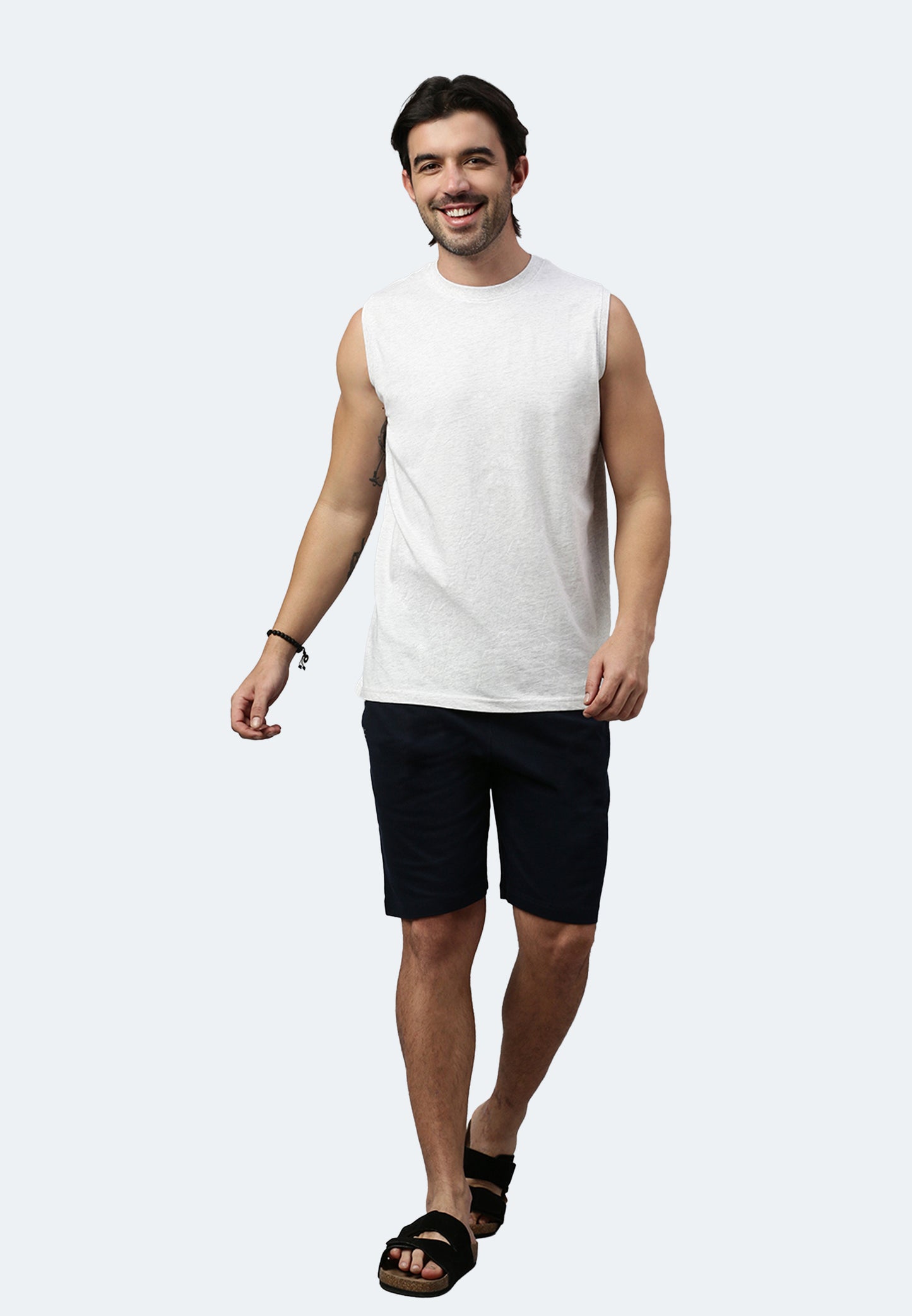 Switcher men's tank top arnie color/1 blanc