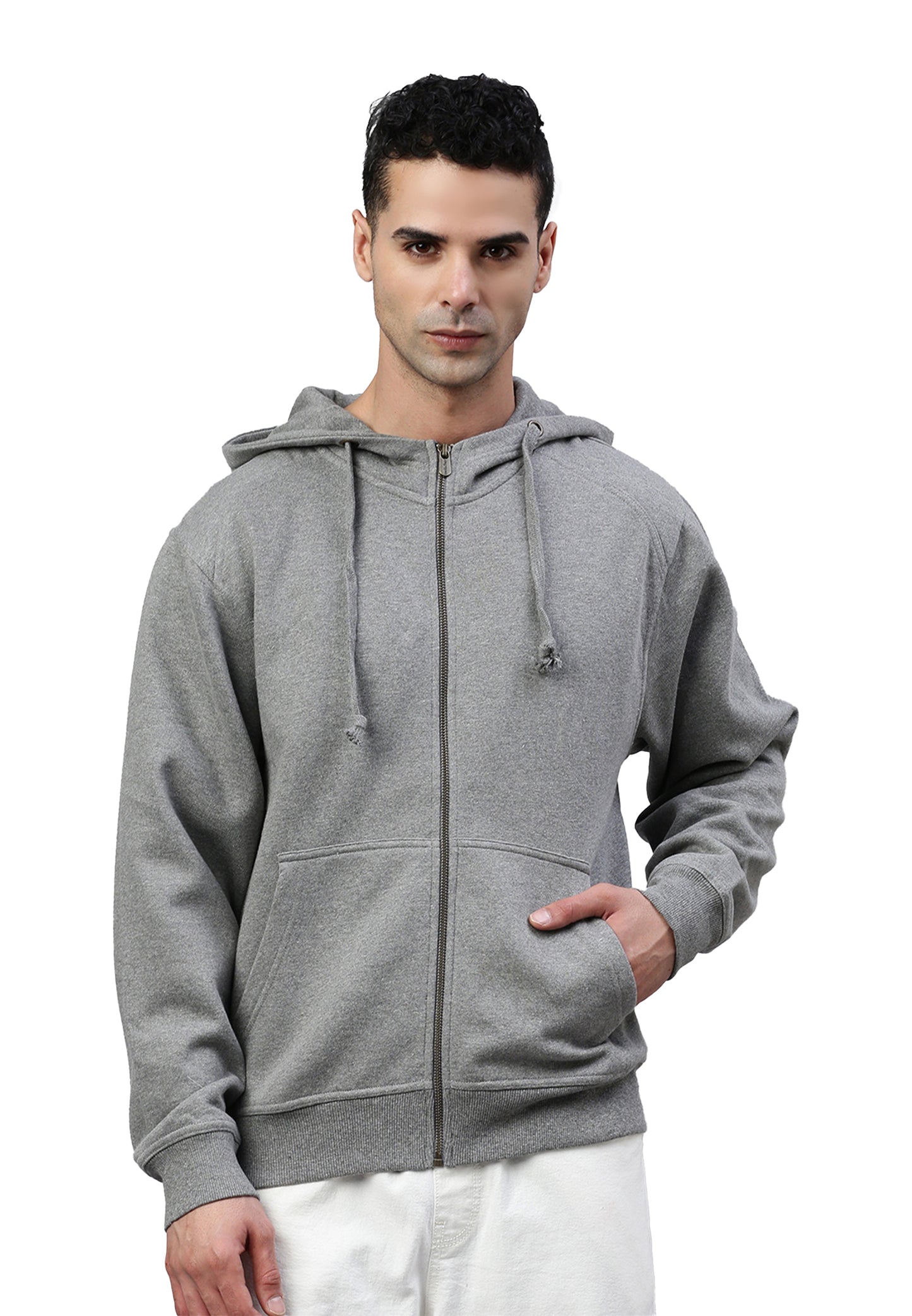 Switcher zip-hoodie men's miami color/672 ebony chine