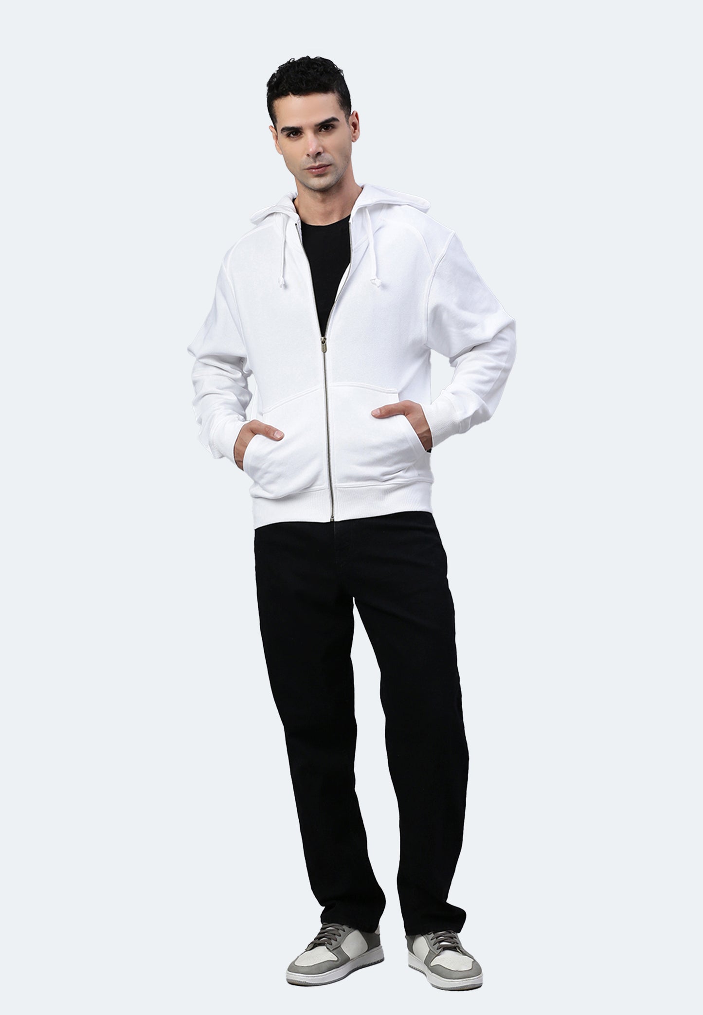 Switcher zip-hoodie men's miami color/1 blanc