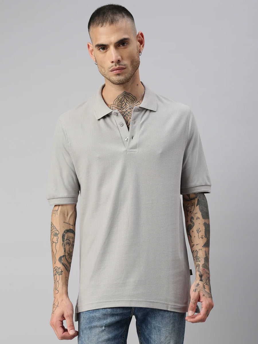 Men John Organic Fairtrade Polo Shirt Vintage Colors