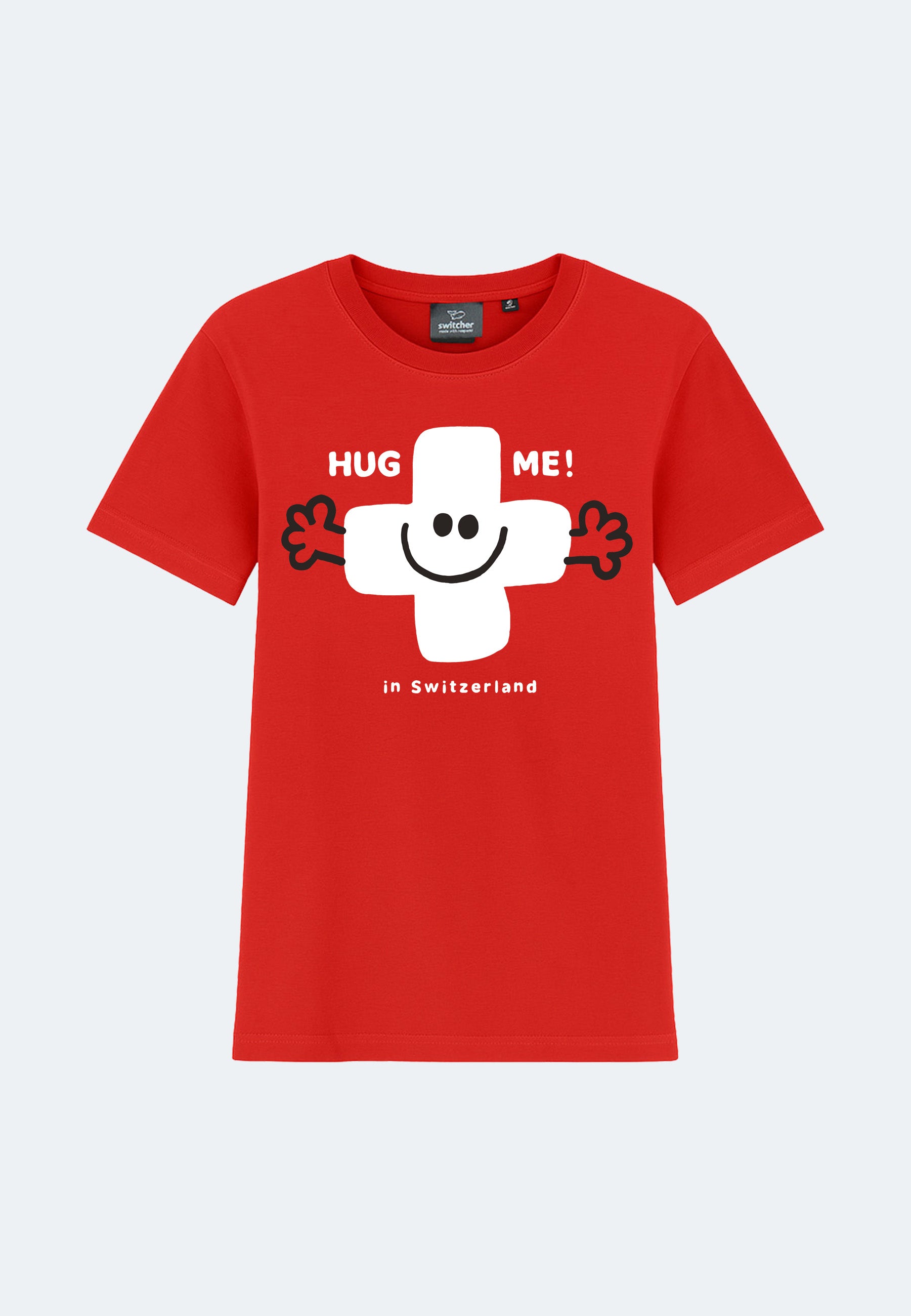 Switcher shirt Hug Me color/10 rouge