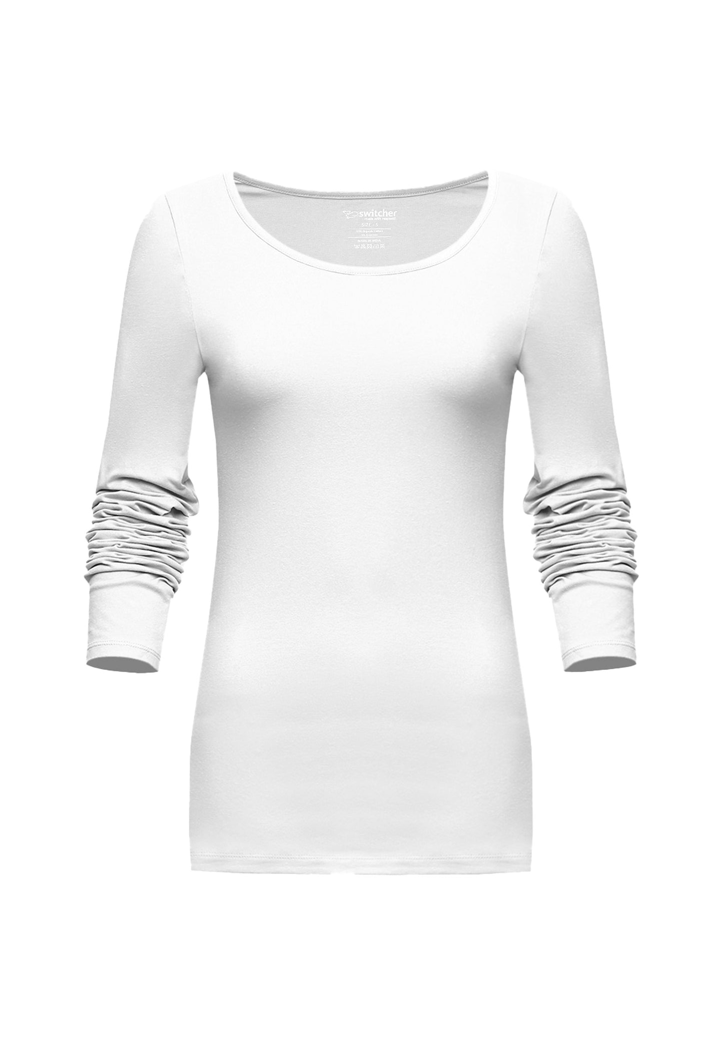 Switcher shirt Lady liliane color/1 blanc