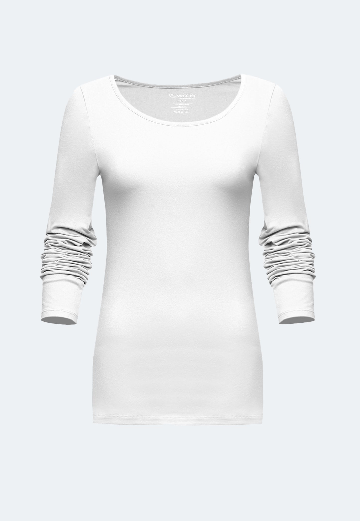 Switcher shirt Lady liliane color/1 blanc