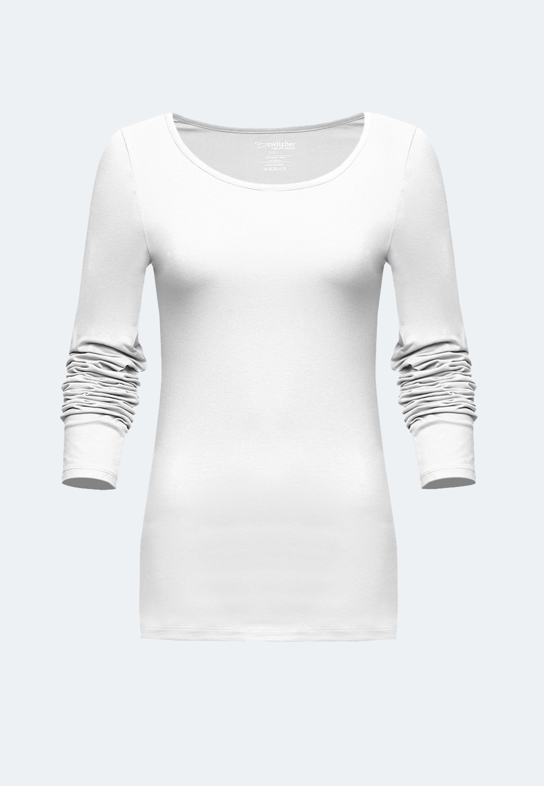 Switcher shirt Lady liliane color/1 blanc