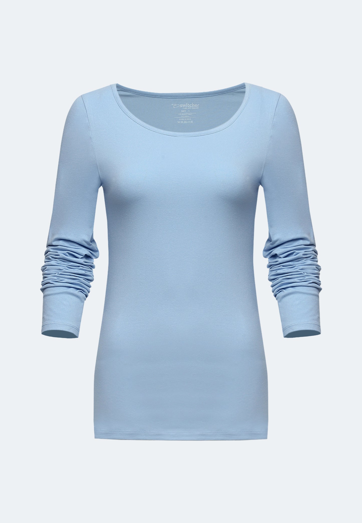 Switcher shirt Lady liliane color/205 blue soul