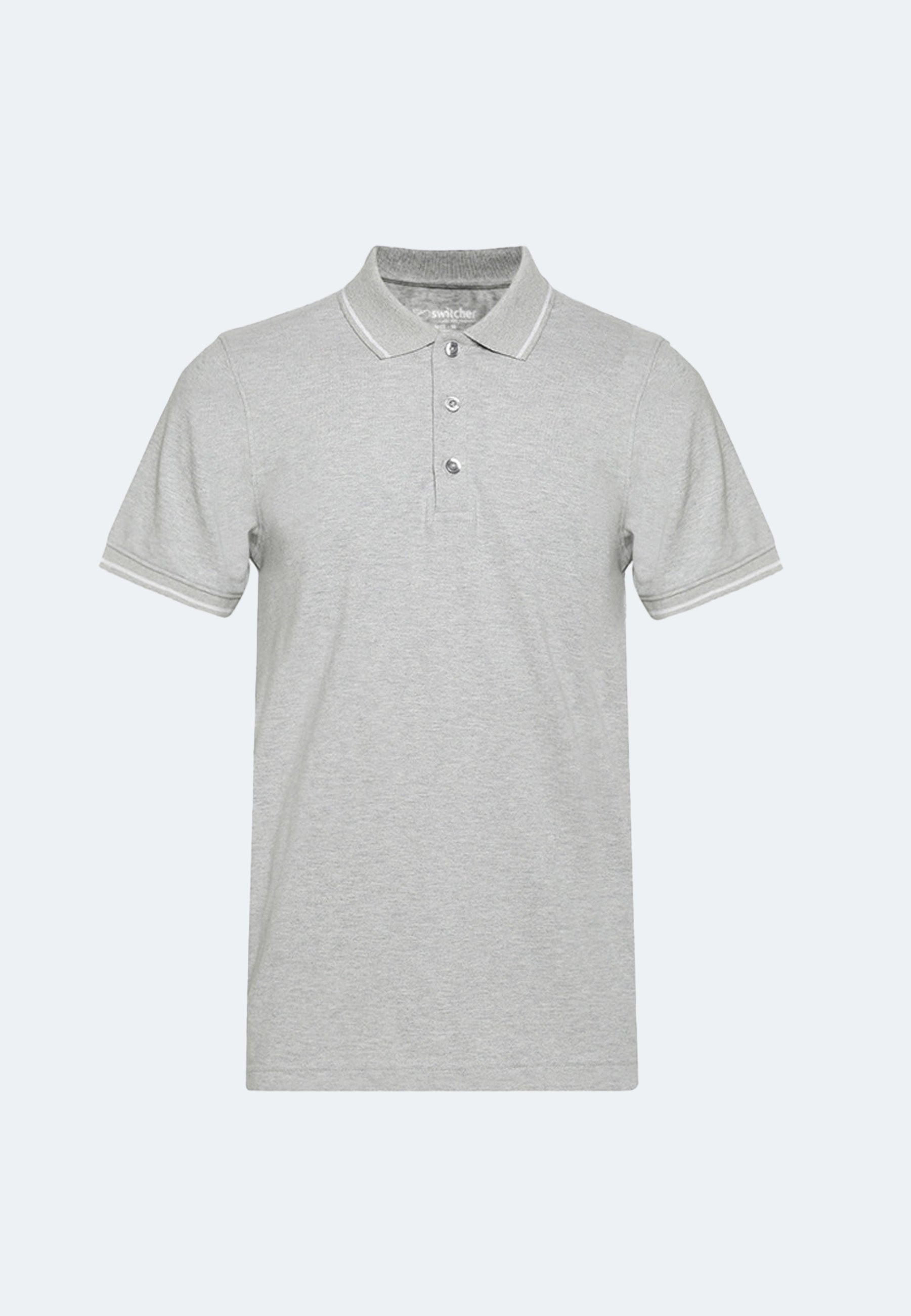 Contrast polo with elastane Ben