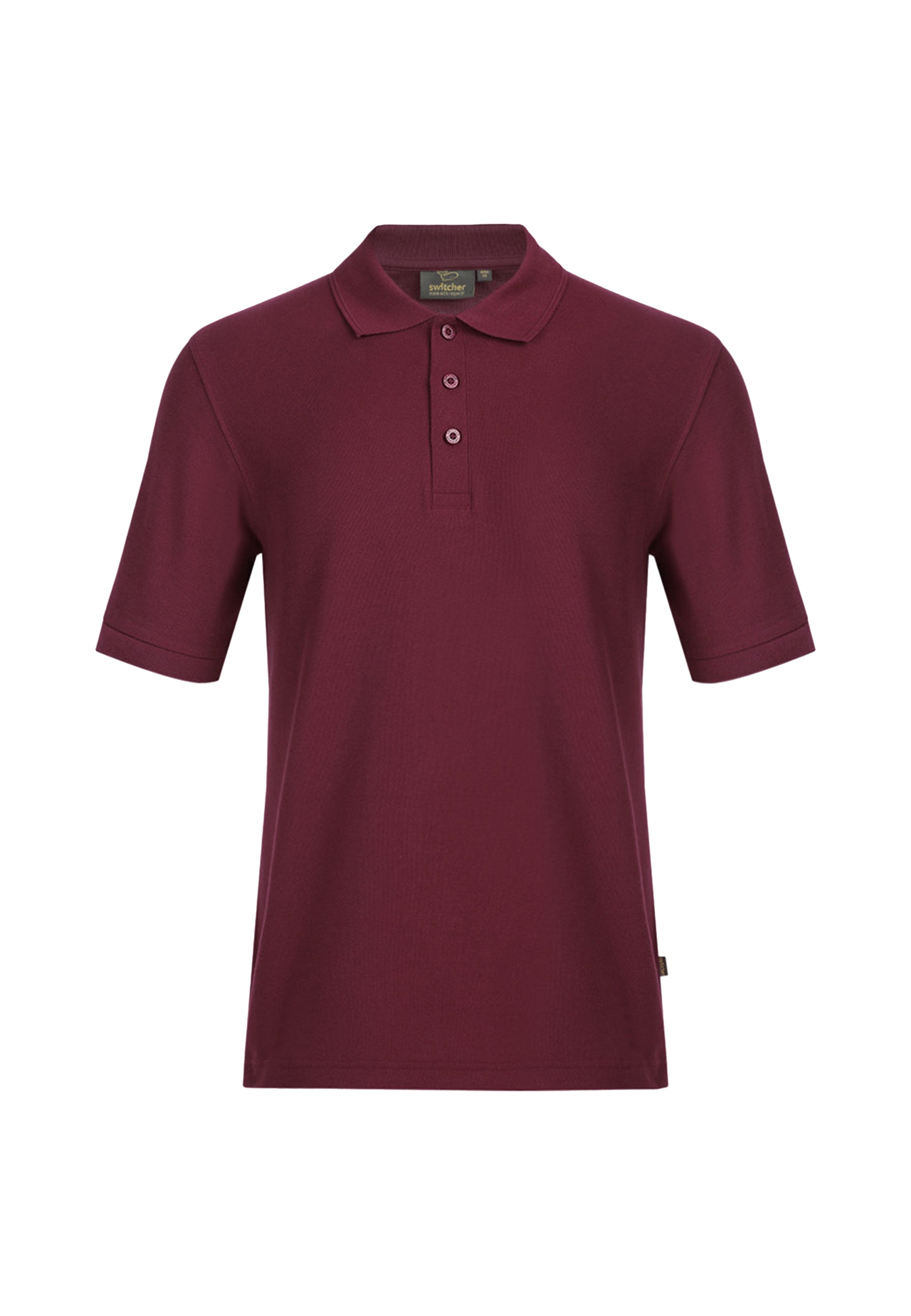Switcher men's polo john color/burgundy