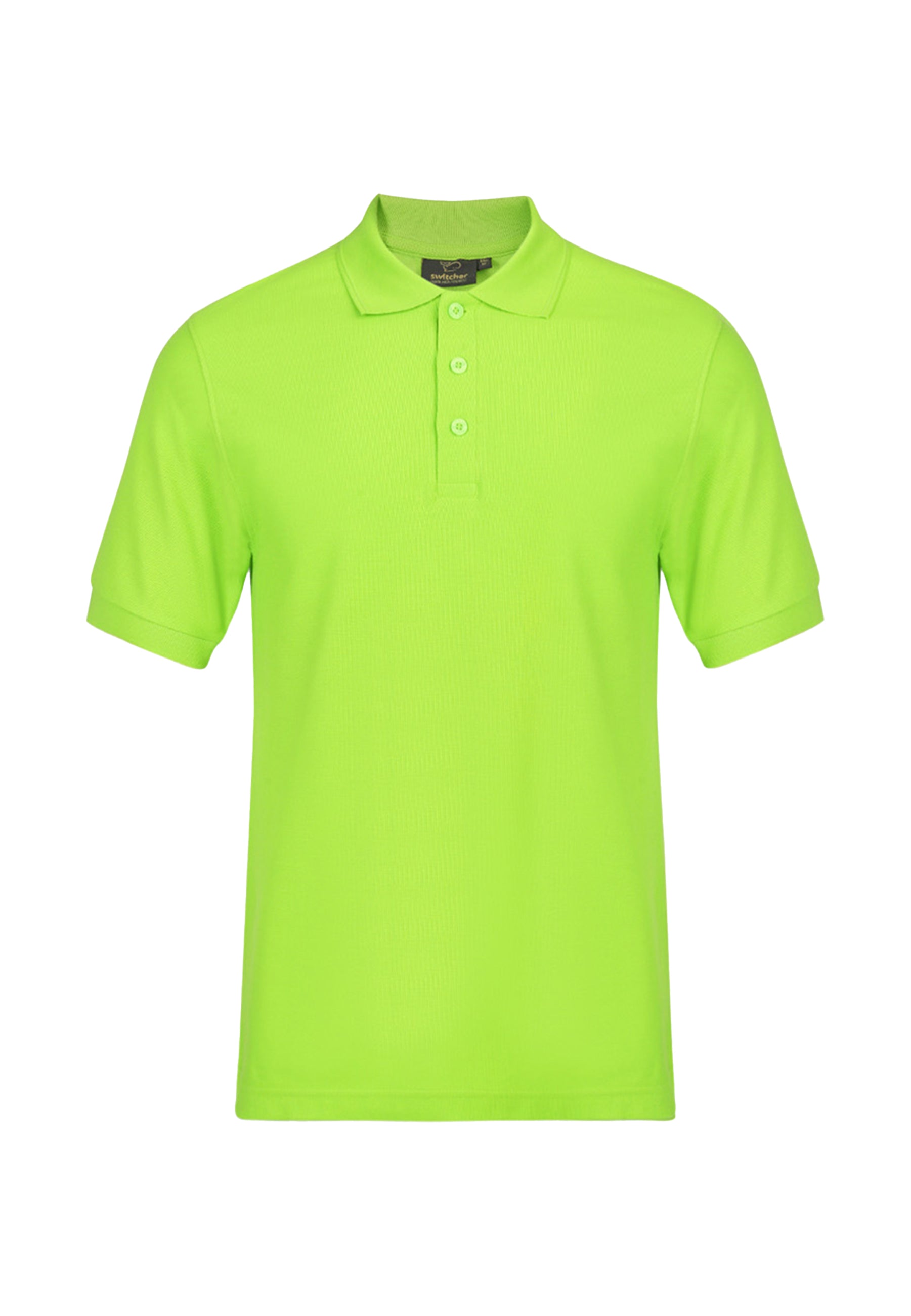 Switcher men's polo john color/lime