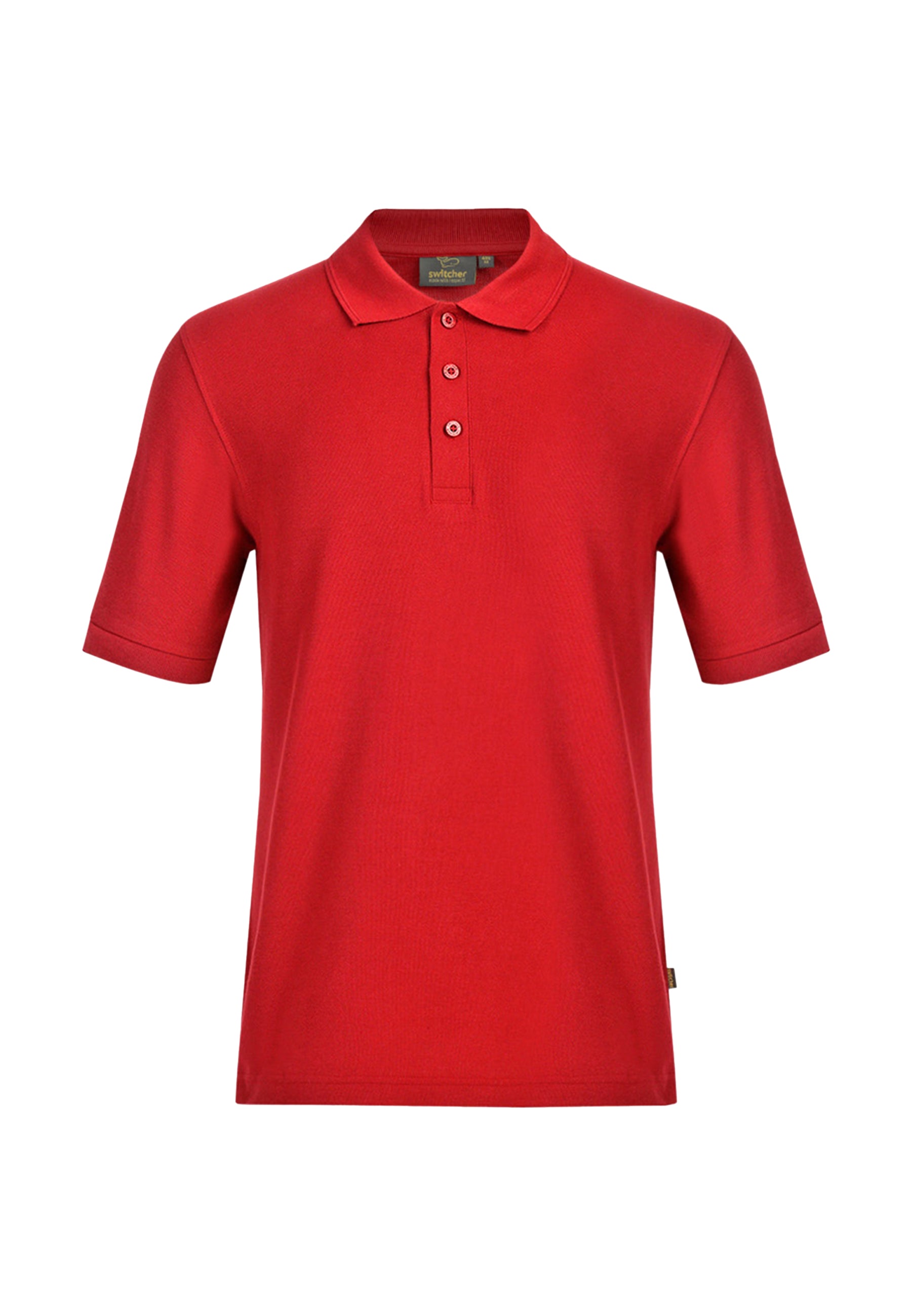 Switcher men's polo john color/rouge