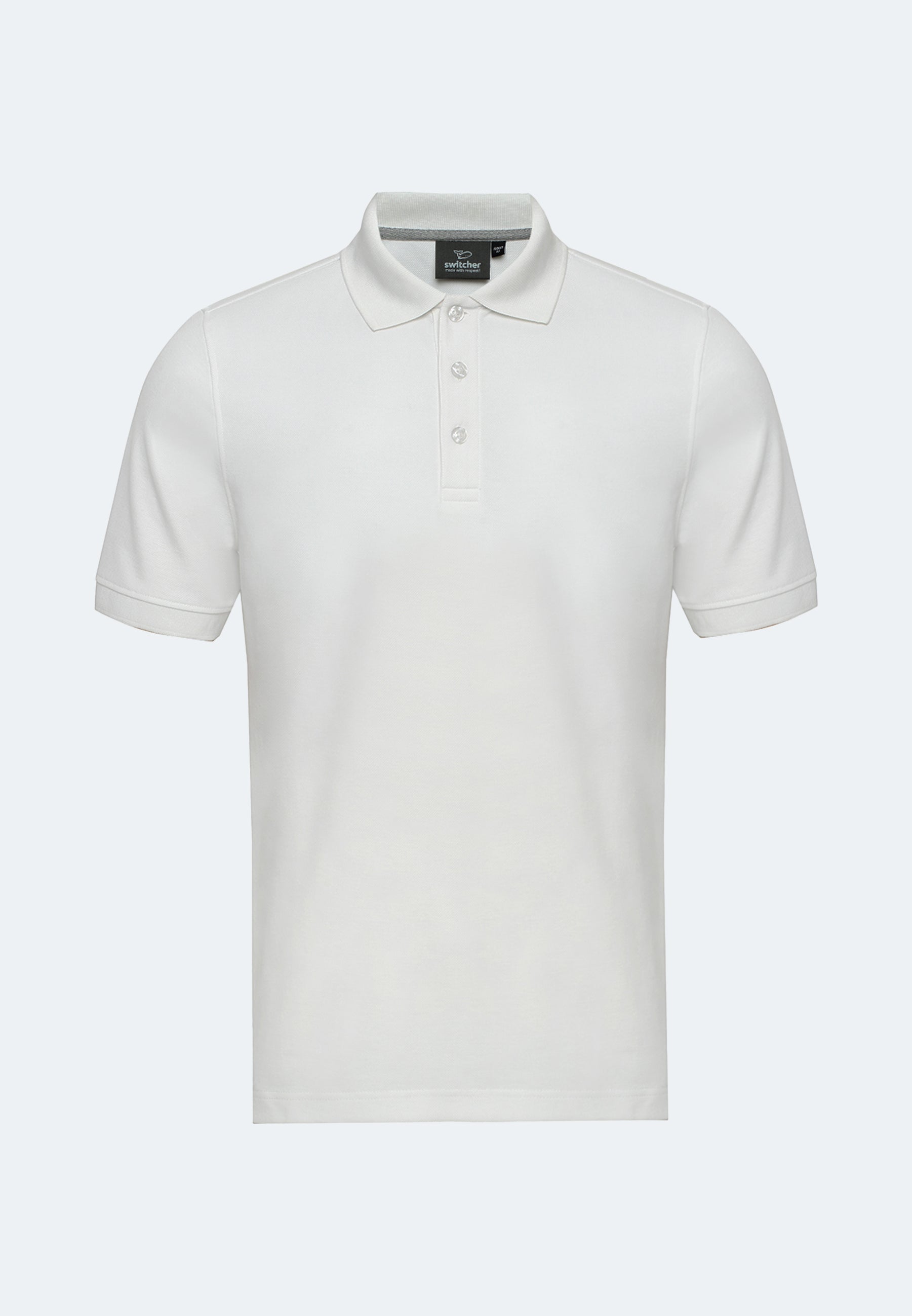 Switcher polo sammy color/1 blanc