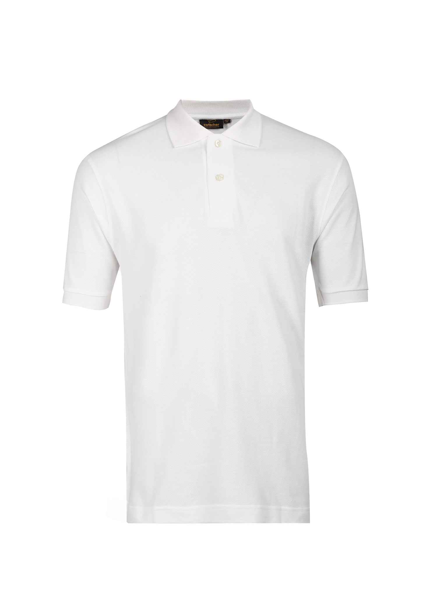 Switcher men's polo samuel color/1 blanc