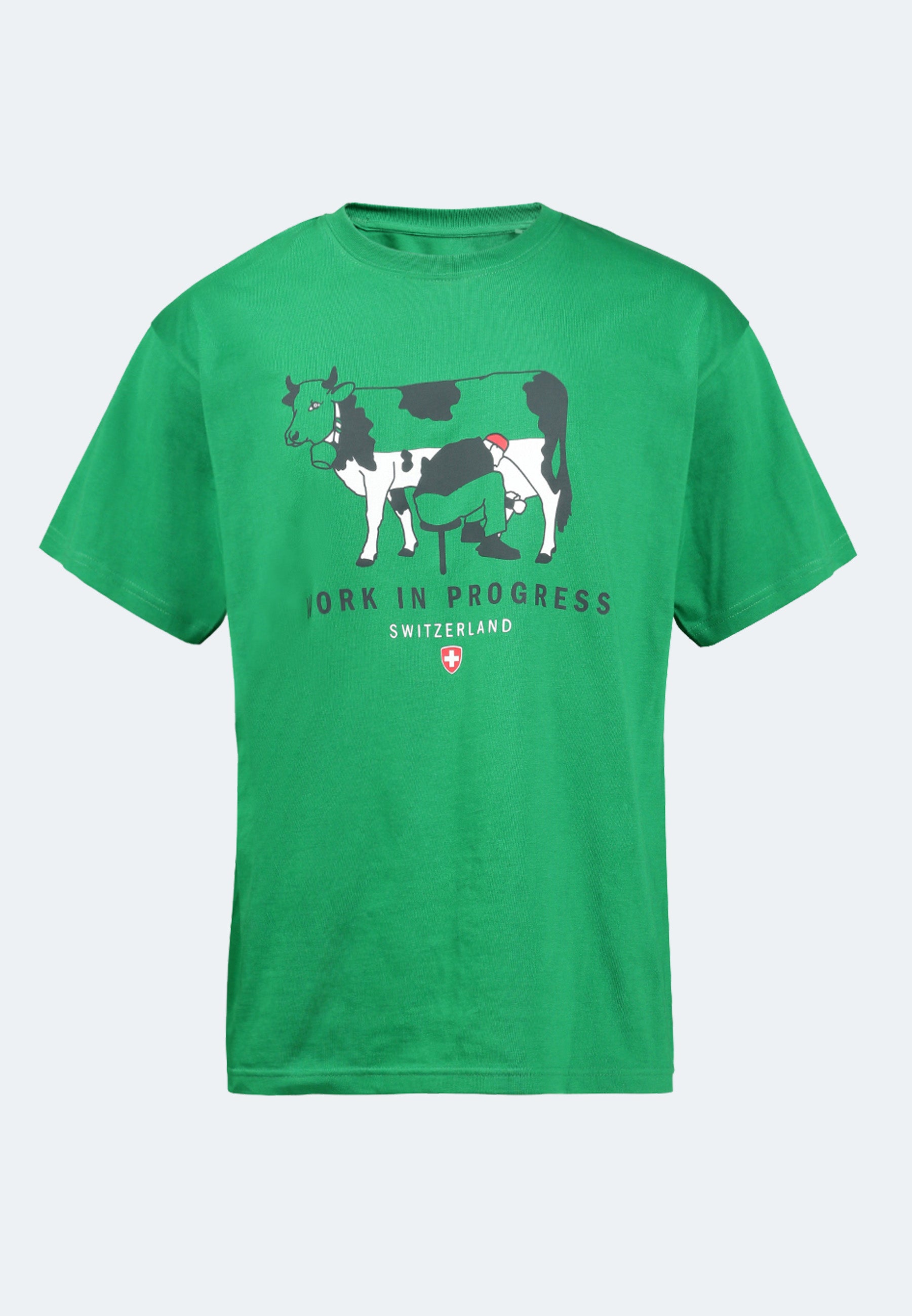 Switcher shirt in progress color/31 green