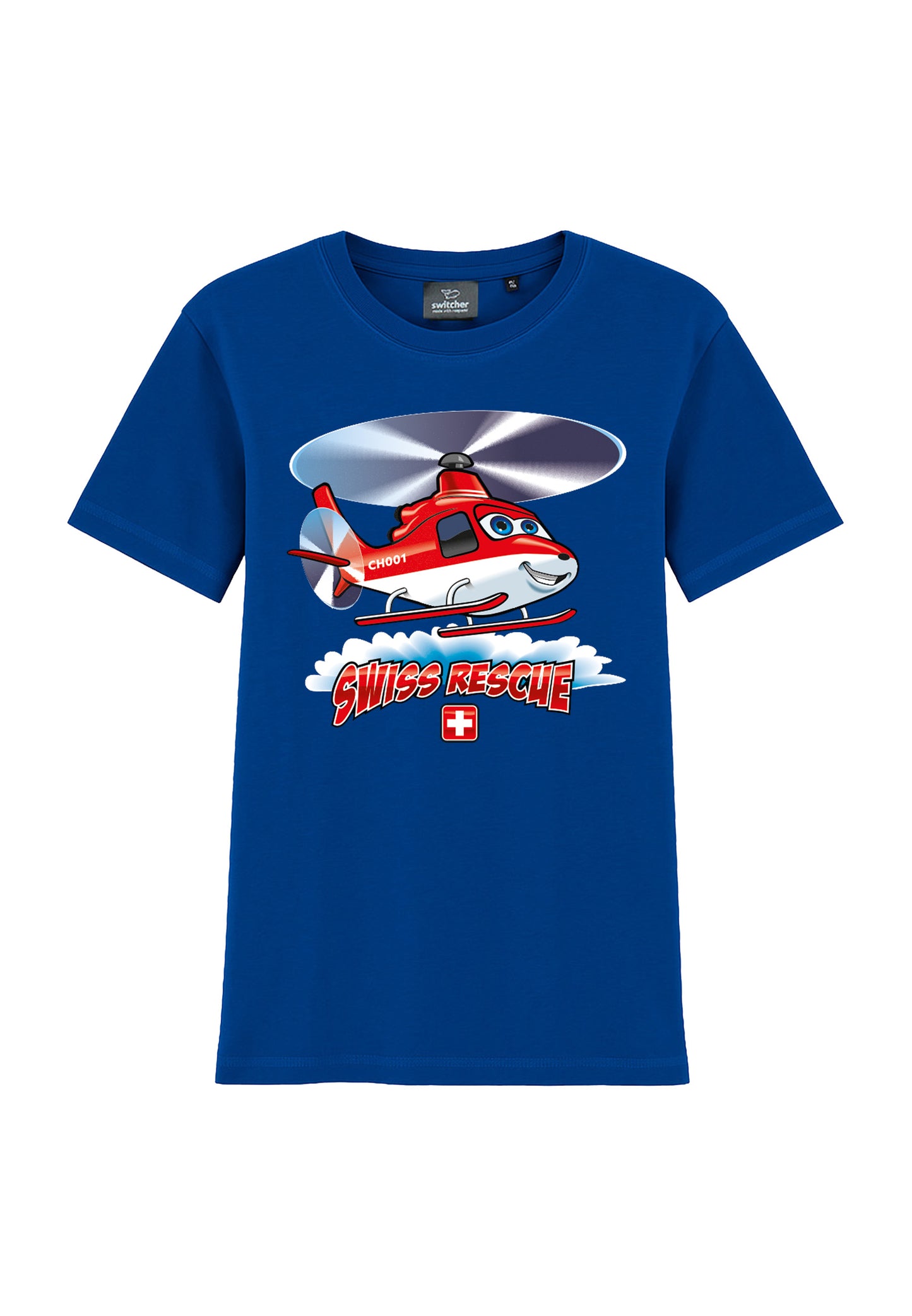Switcher shirt kid's swiss vision rescue color/259 ocean