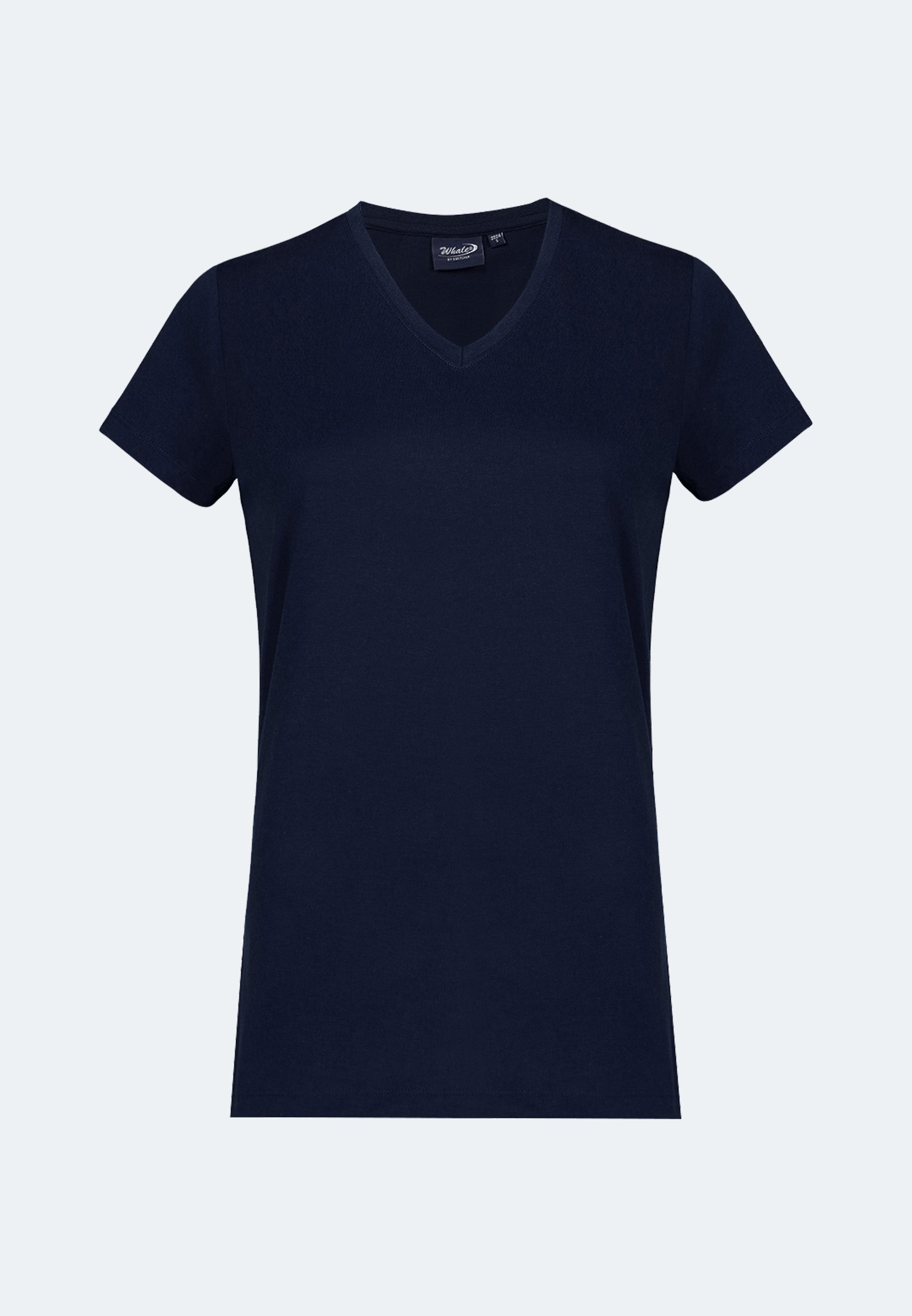 Ladies' V-neck T-shirt Whale