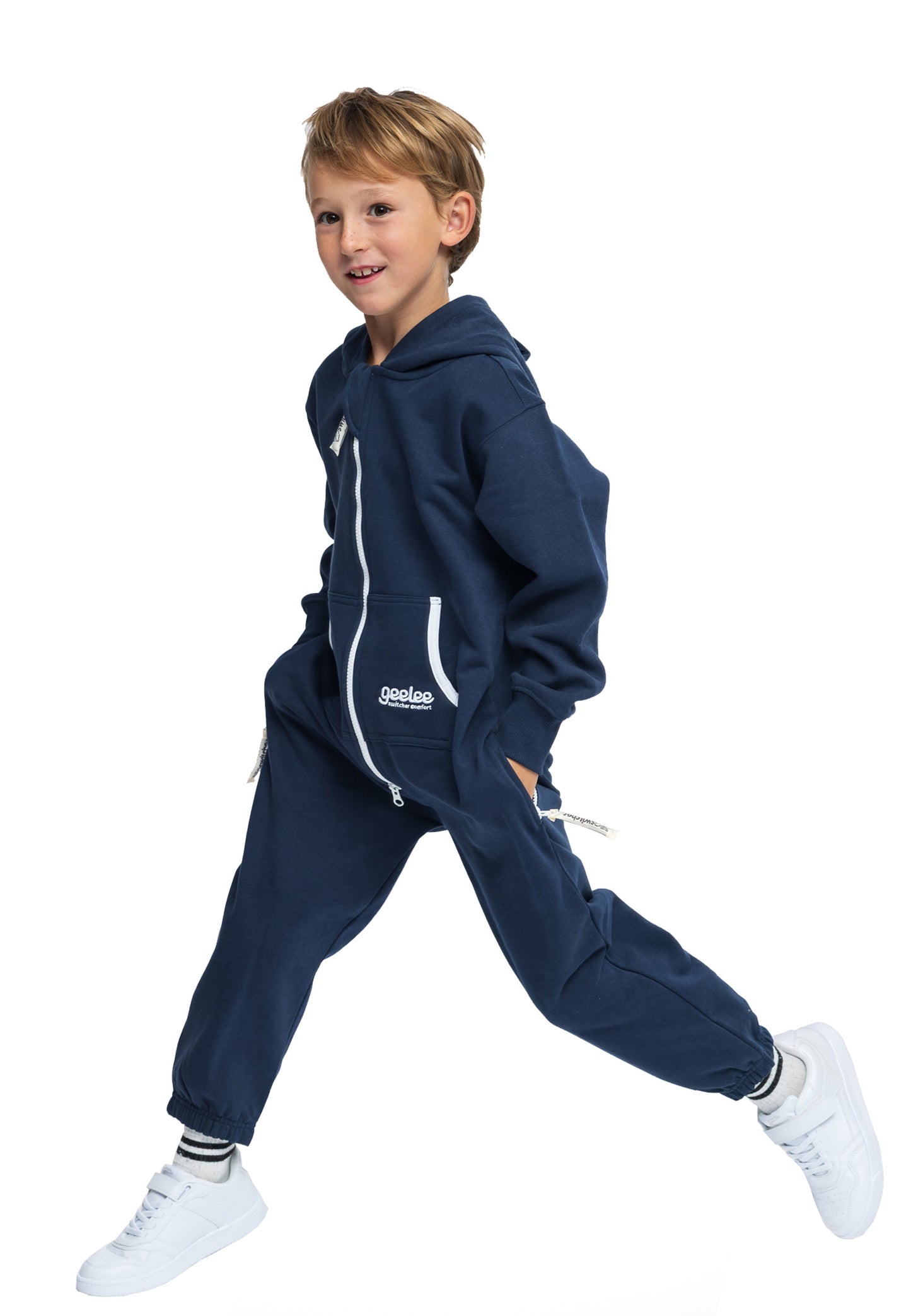 Switcher jumpsuit geelee kids jumpsuit color/20 navy