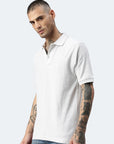Switcher men's polo john color/blanc chine