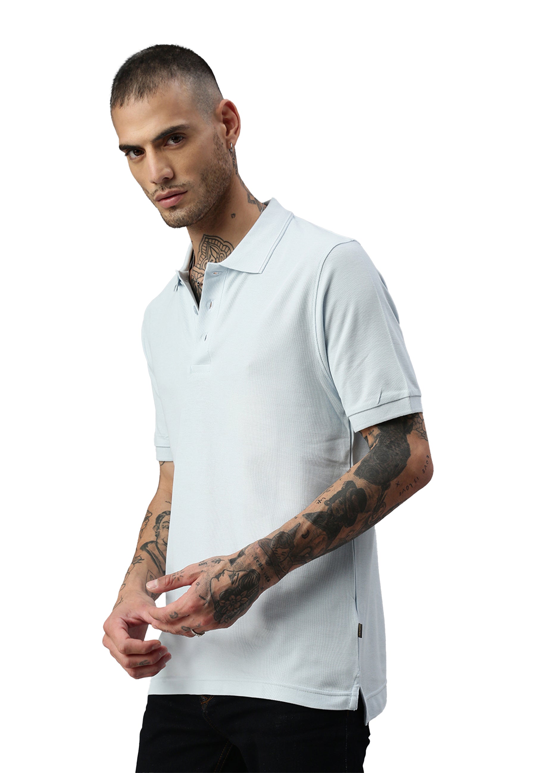 Switcher men's polo john color/blue angel