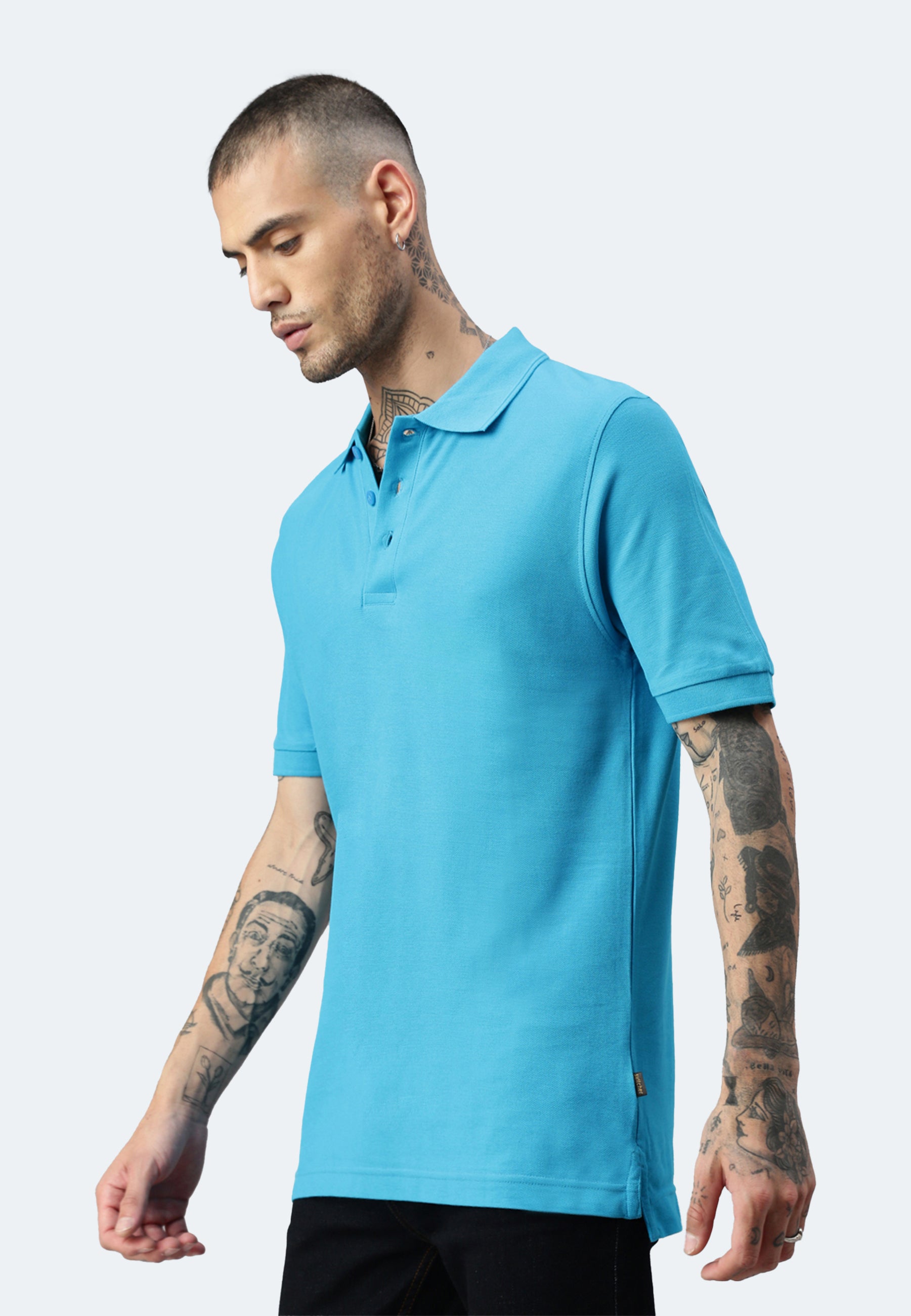 Switcher men's polo john color/blue bay