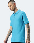 Switcher men's polo john color/blue bay