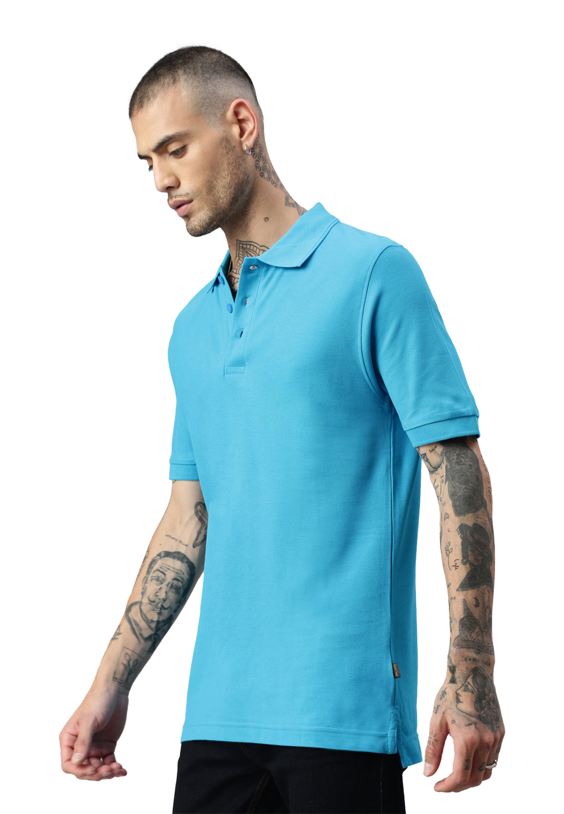 Switcher men's polo john color/blue bay