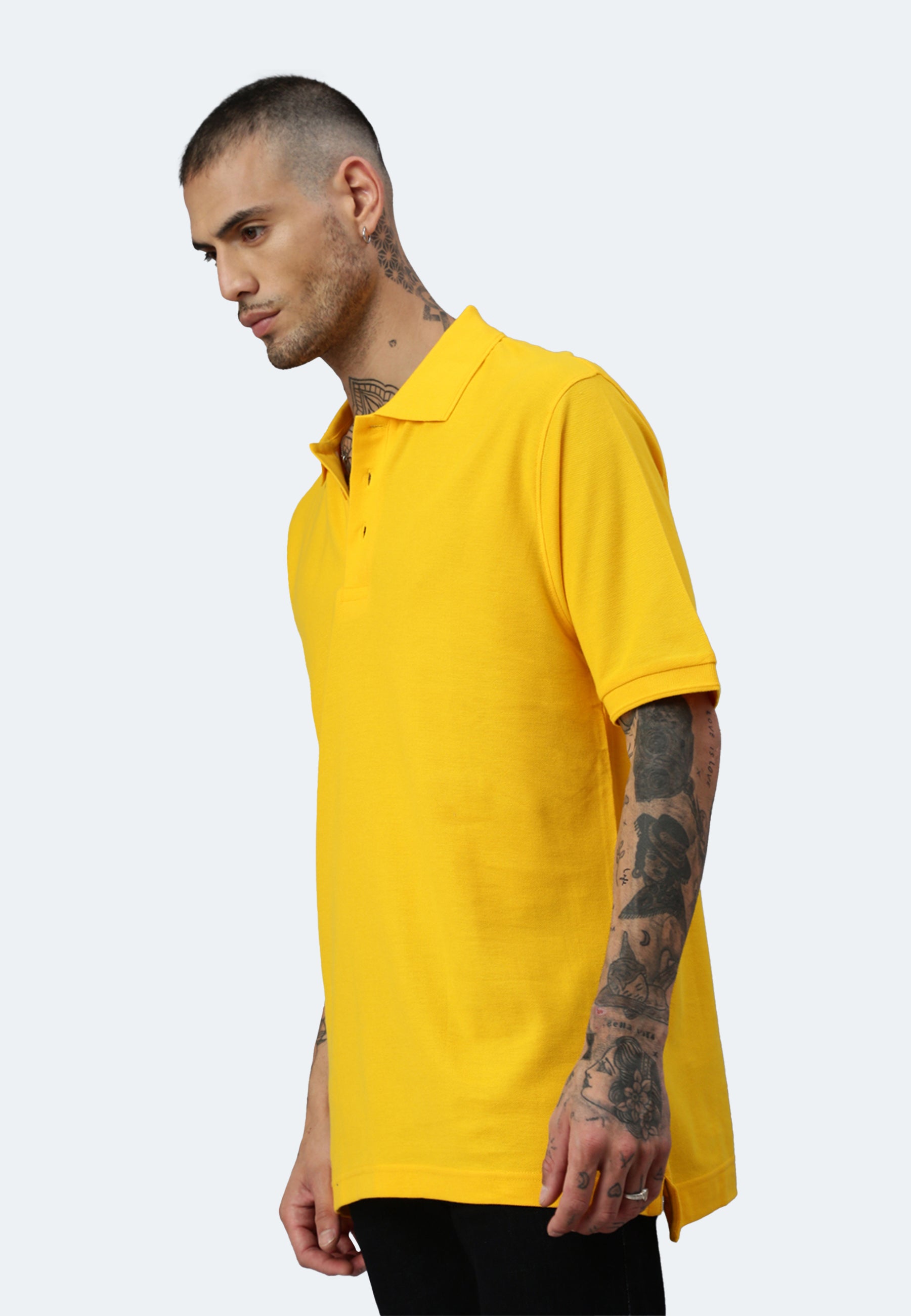 Switcher men's polo john color/jaune