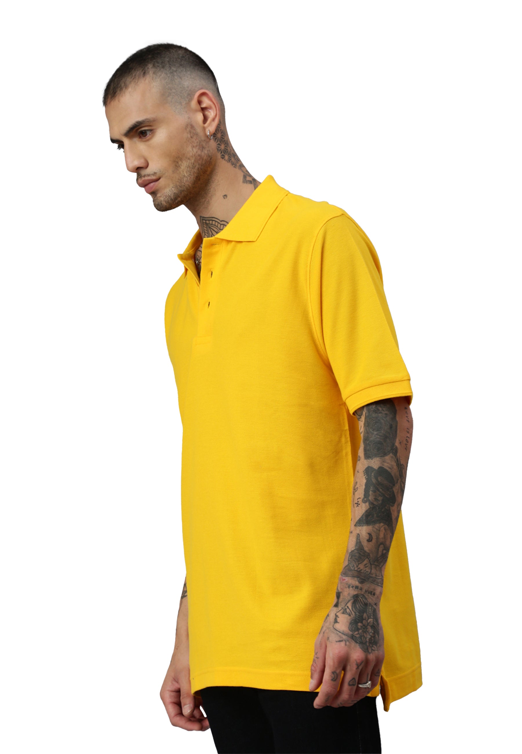 Switcher men's polo john color/jaune