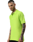 Switcher men's polo john color/lime