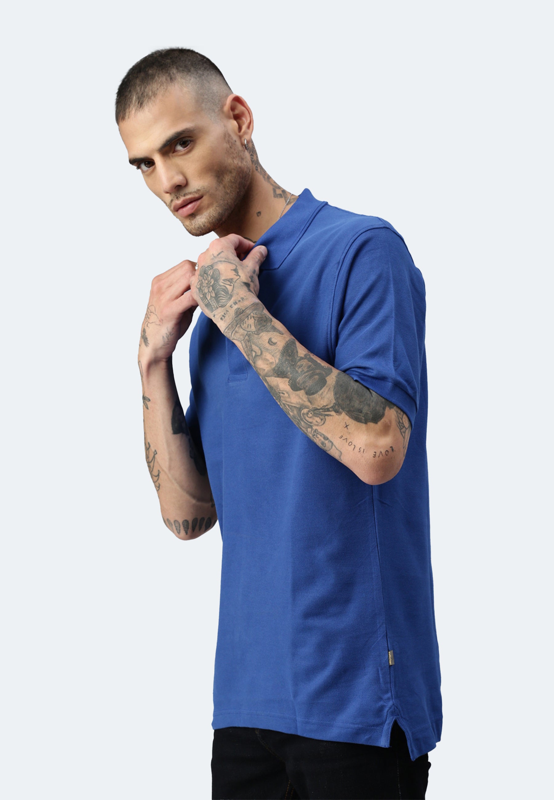 Switcher men's polo john color/ocean
