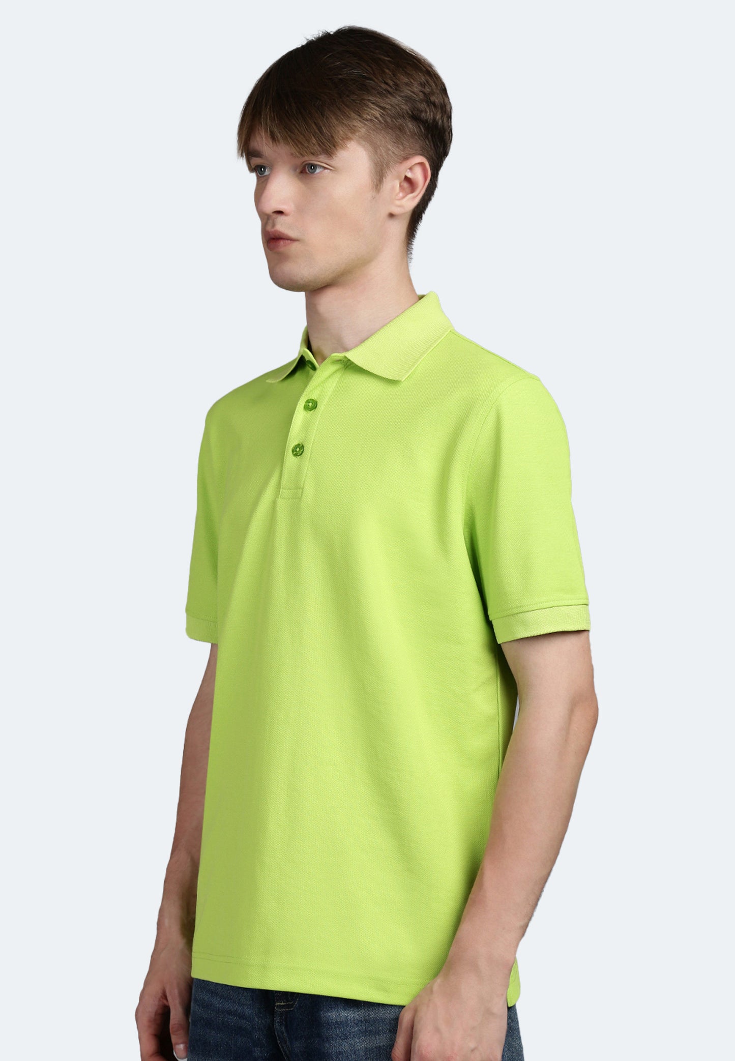 Switcher men's polo sammy color/364 lime
