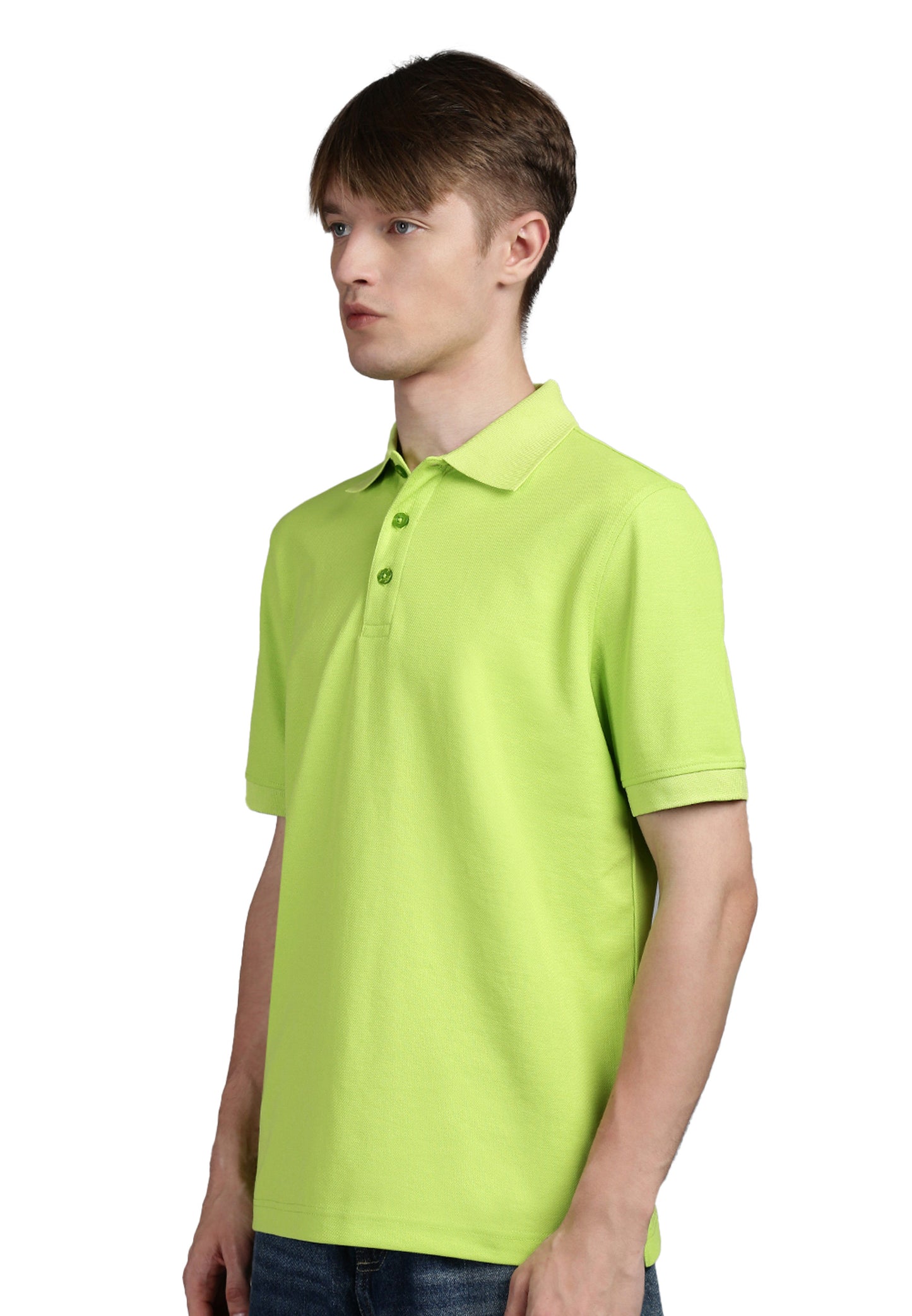 Switcher men's polo sammy color/364 lime