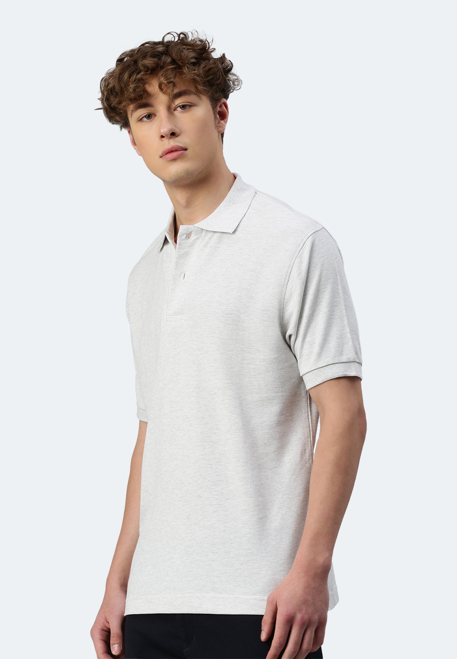 Switcher men's polo samuel color/blanc chine