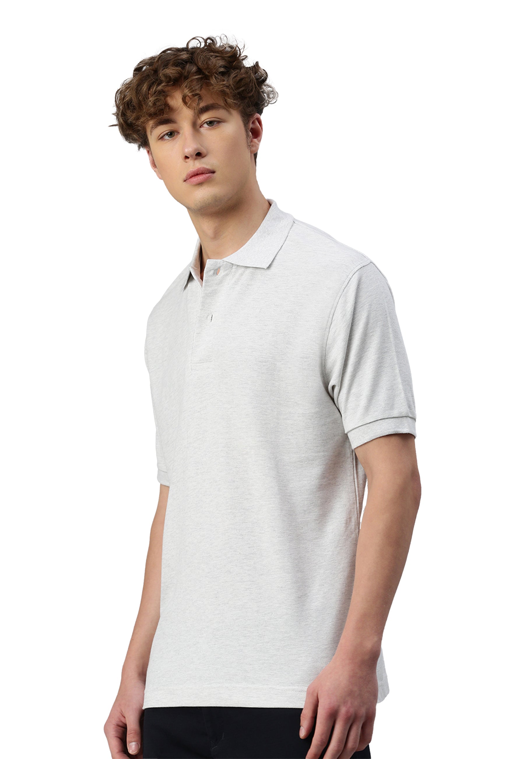 Switcher men's polo samuel color/blanc chine