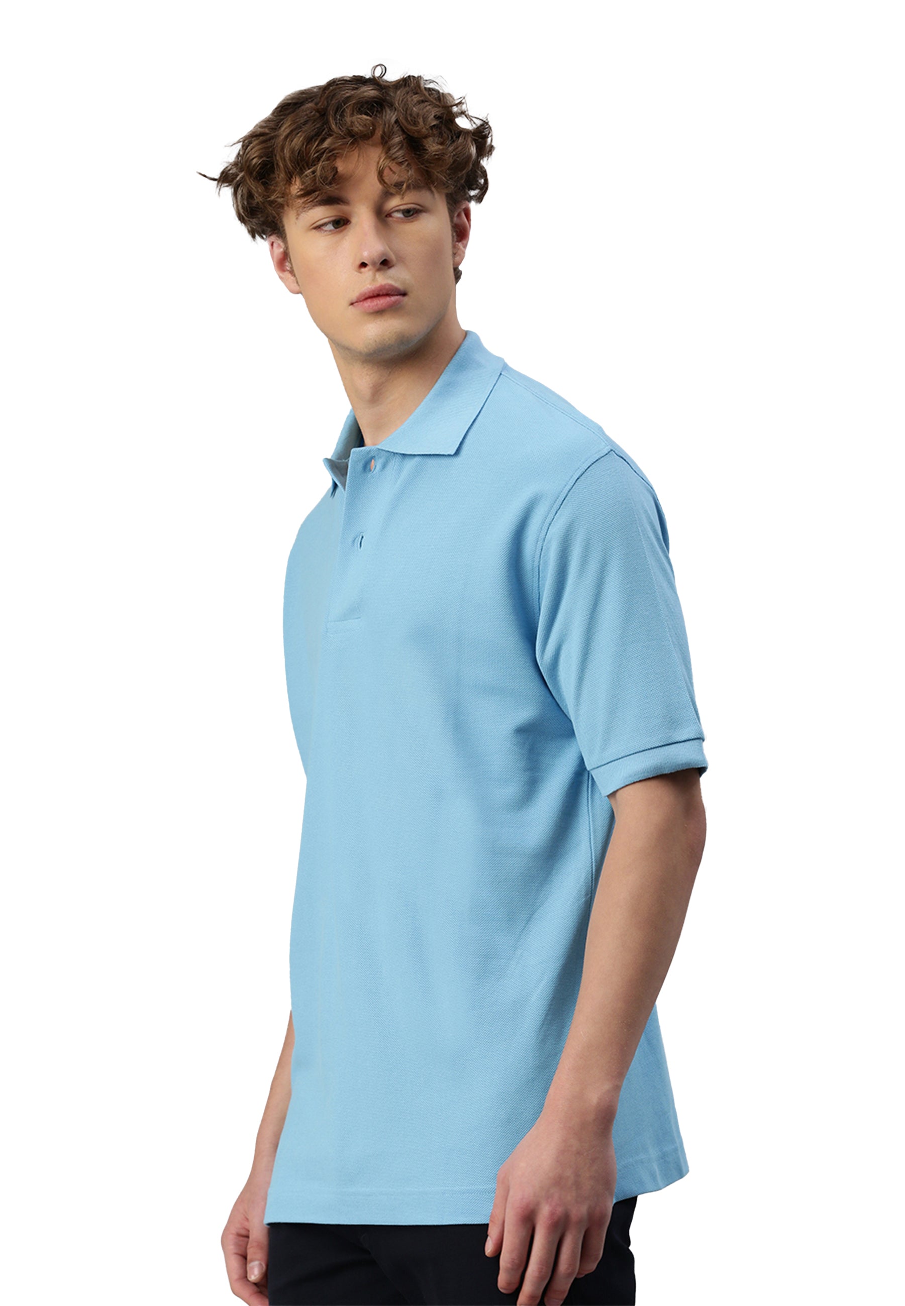 Switcher men's polo samuel color/blue ice