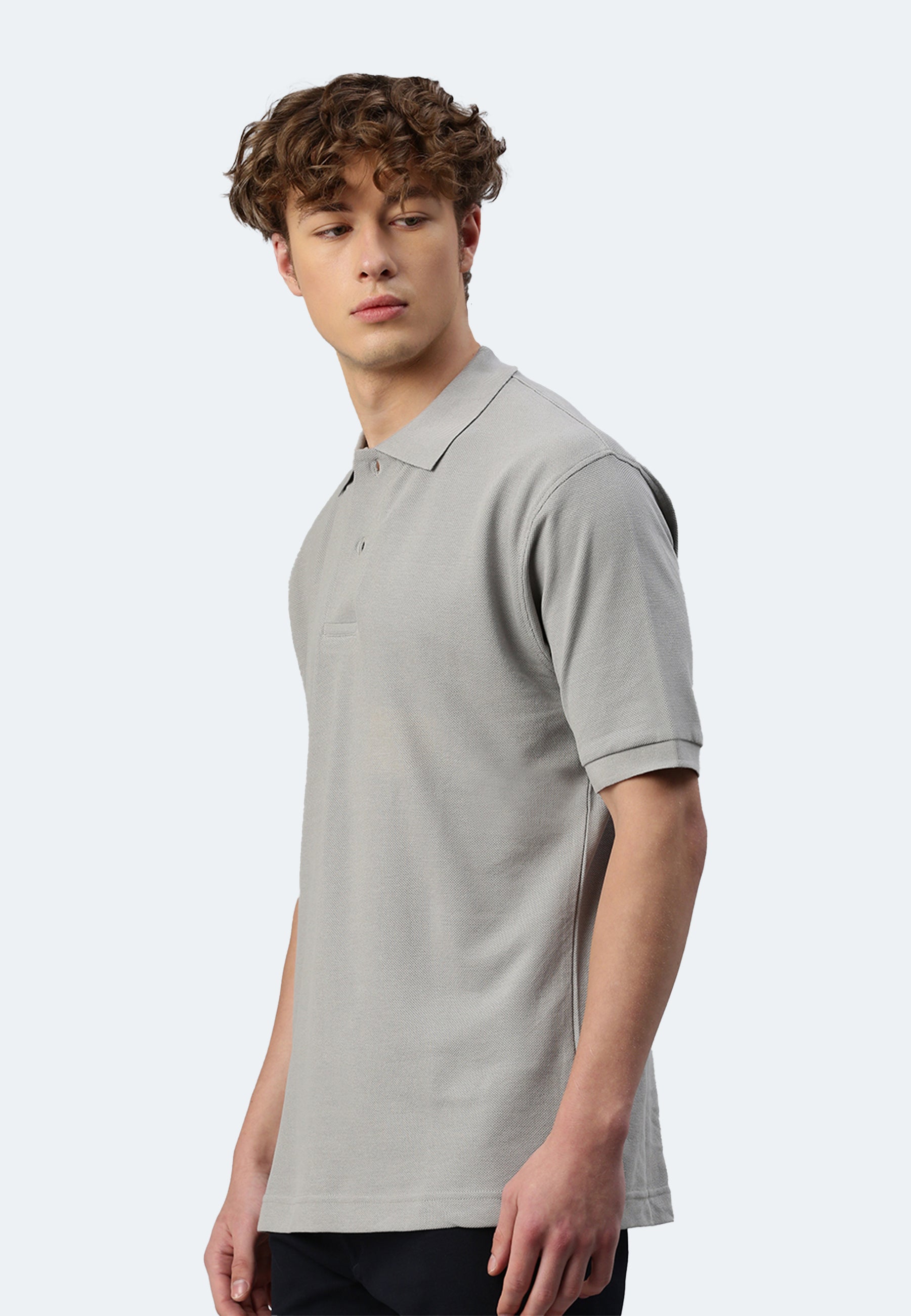 Switcher men's polo samuel color/gris fonce