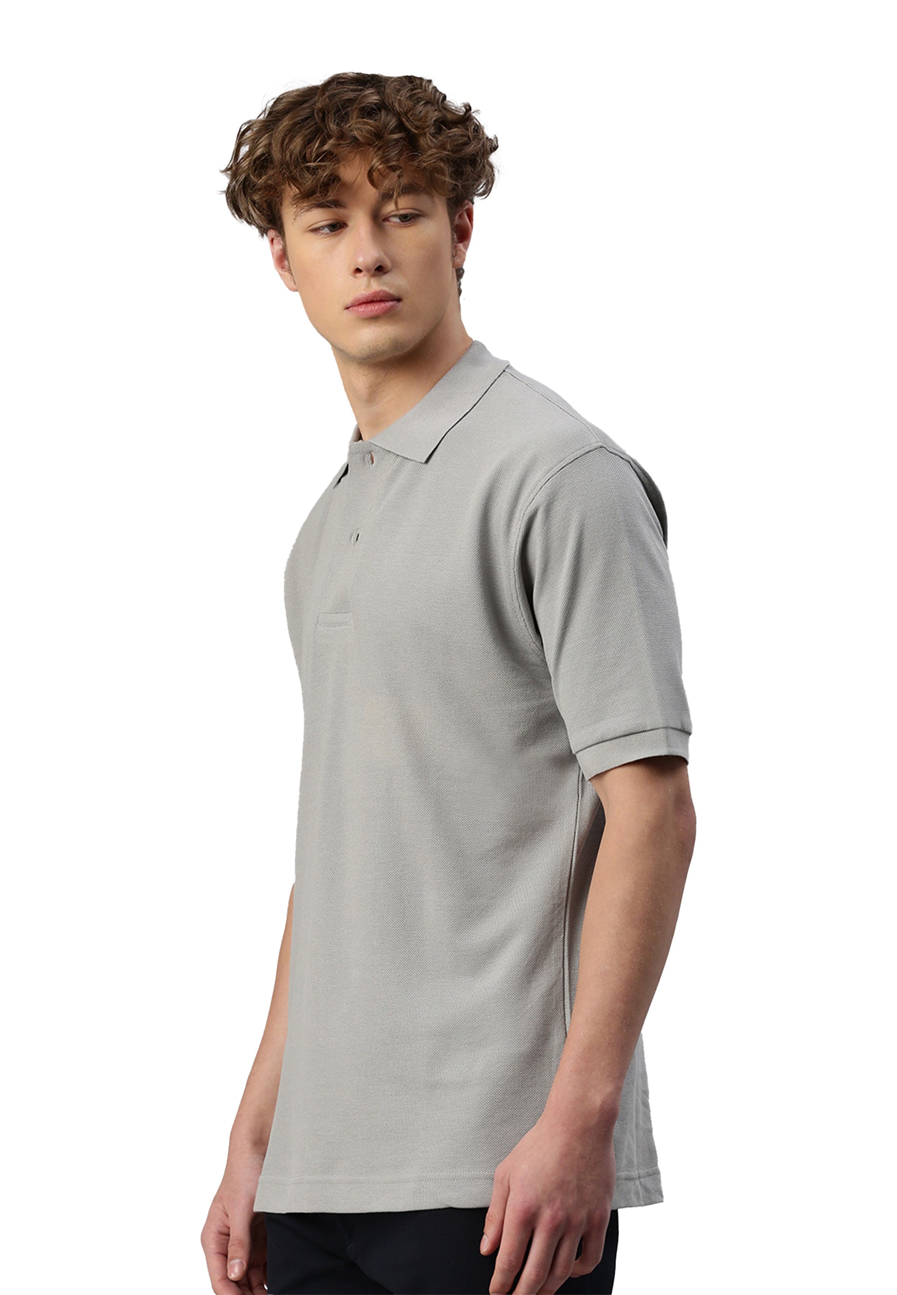 Switcher men's polo samuel color/gris fonce