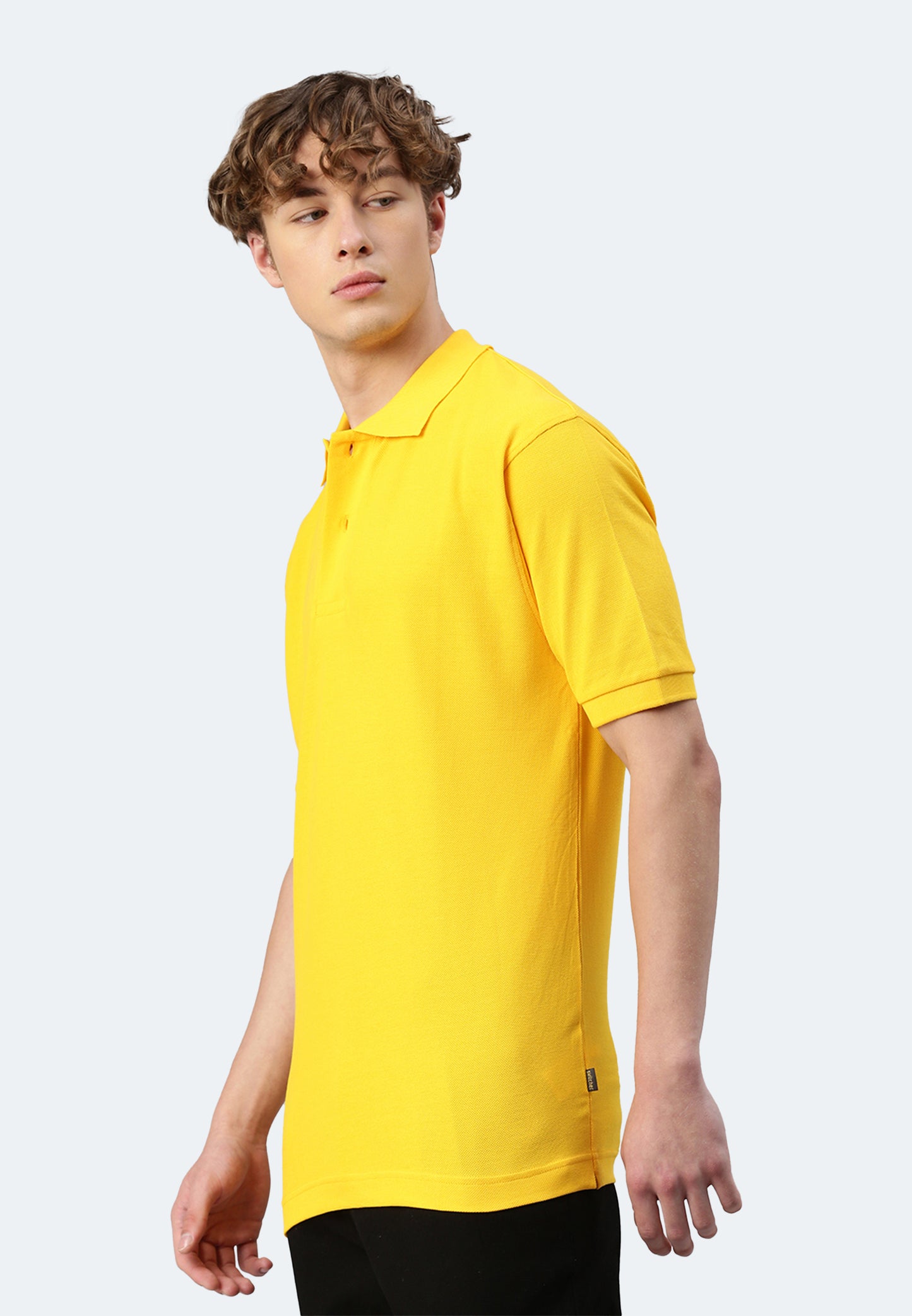 Switcher men's polo samuel color/53 jaune