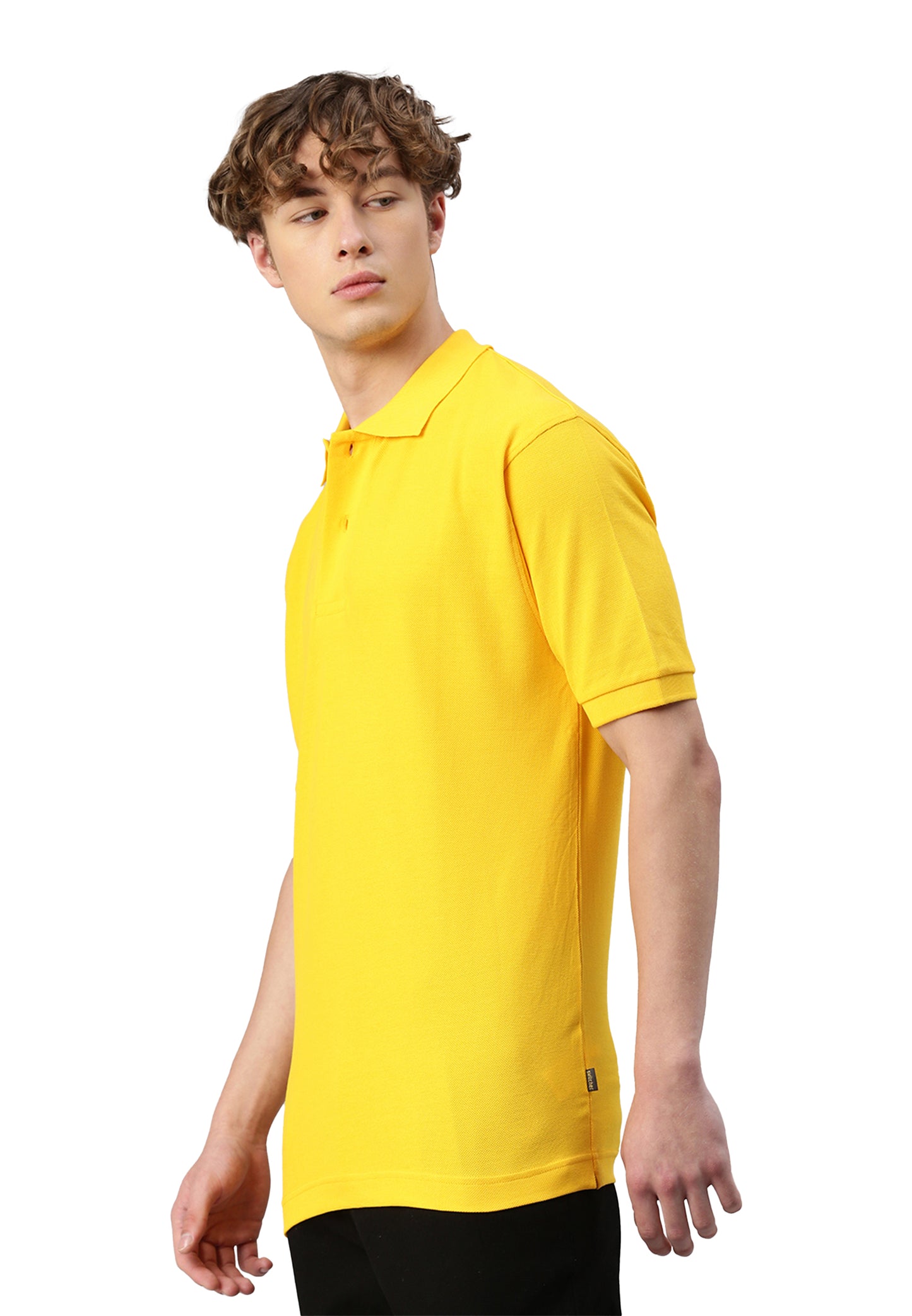 Switcher men's polo samuel color/53 jaune