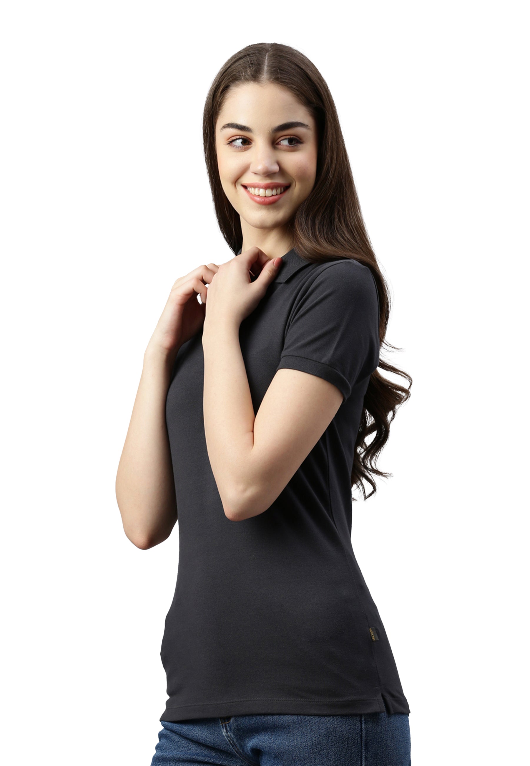 Switcher Lady polo stacy color/arsenic
