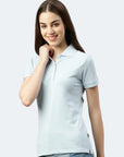 Switcher Lady polo stacy color/blue angel