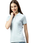 Switcher Lady polo stacy color/blue angel